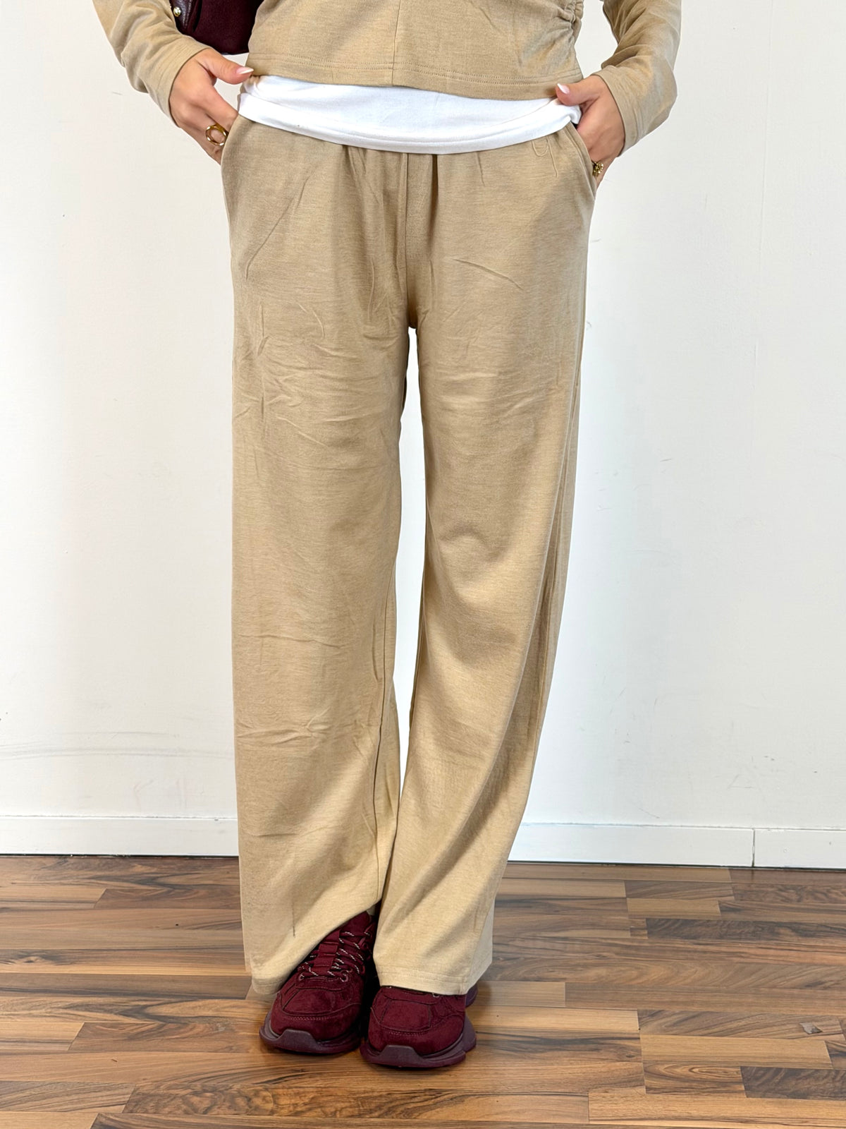 Pantalone tuta Zoe fango