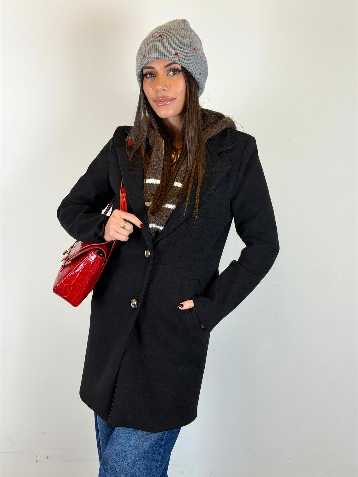 Cappotto Trendy nero