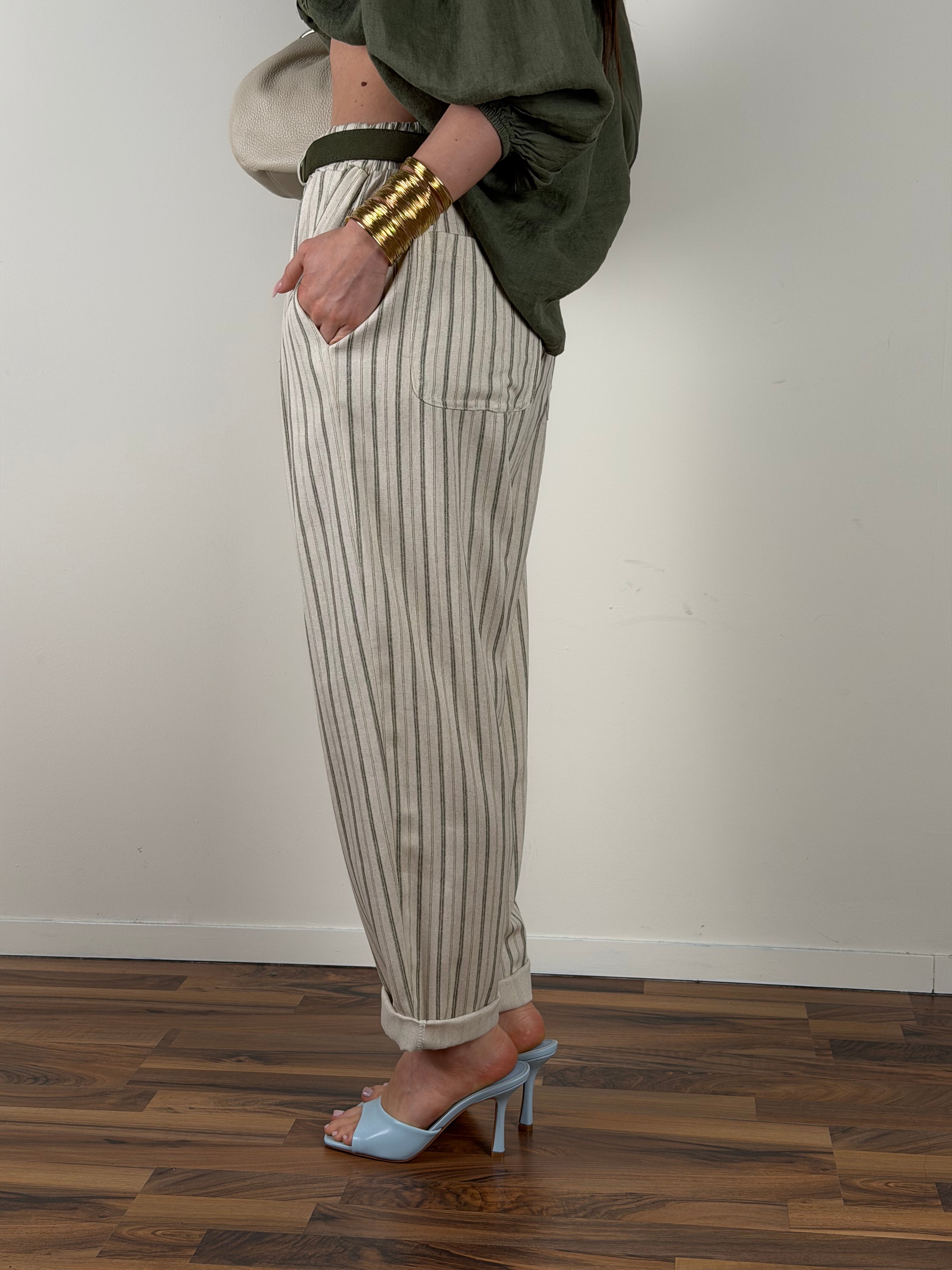 Pantalone Madrid verde