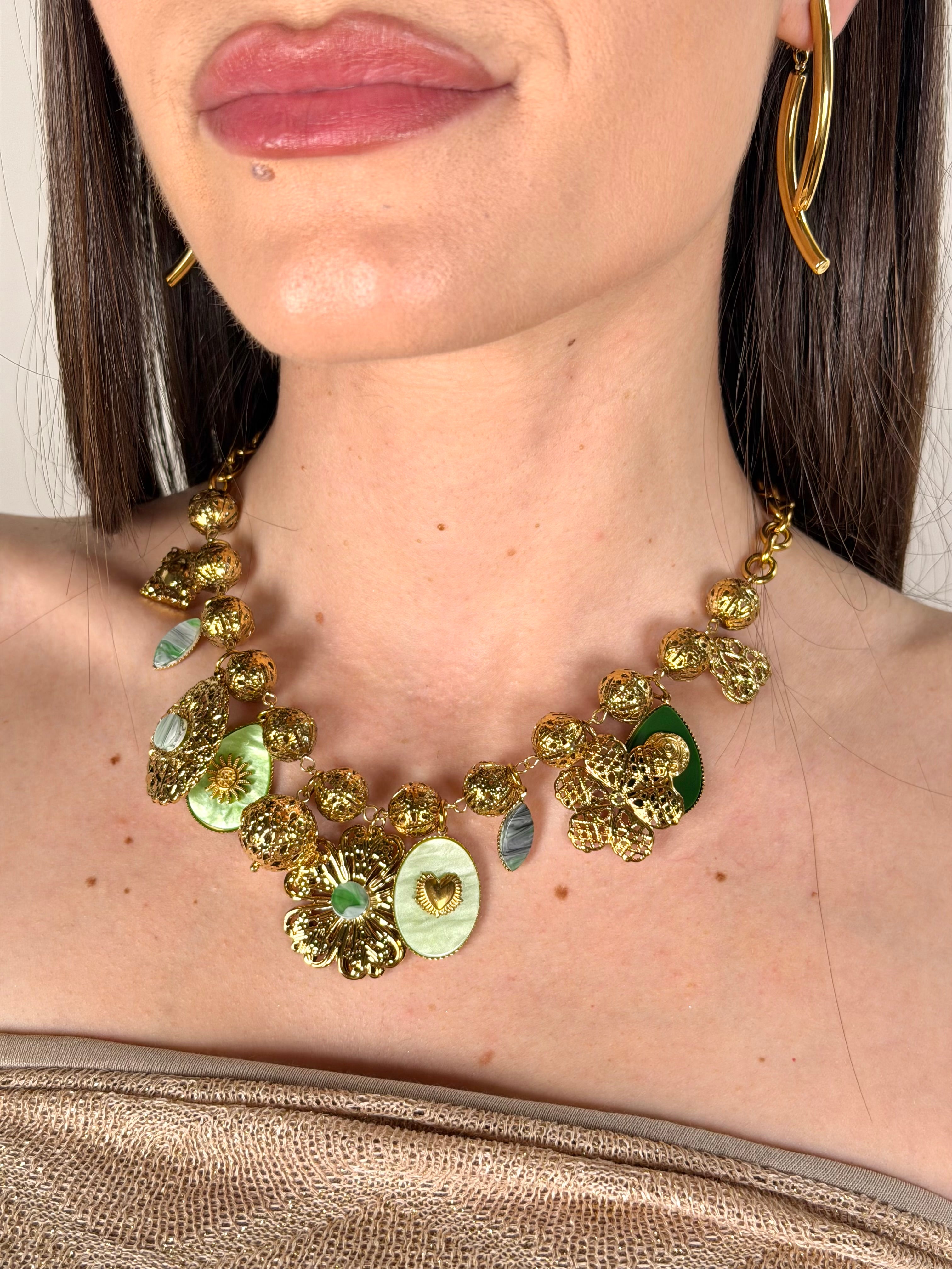 Collana green love