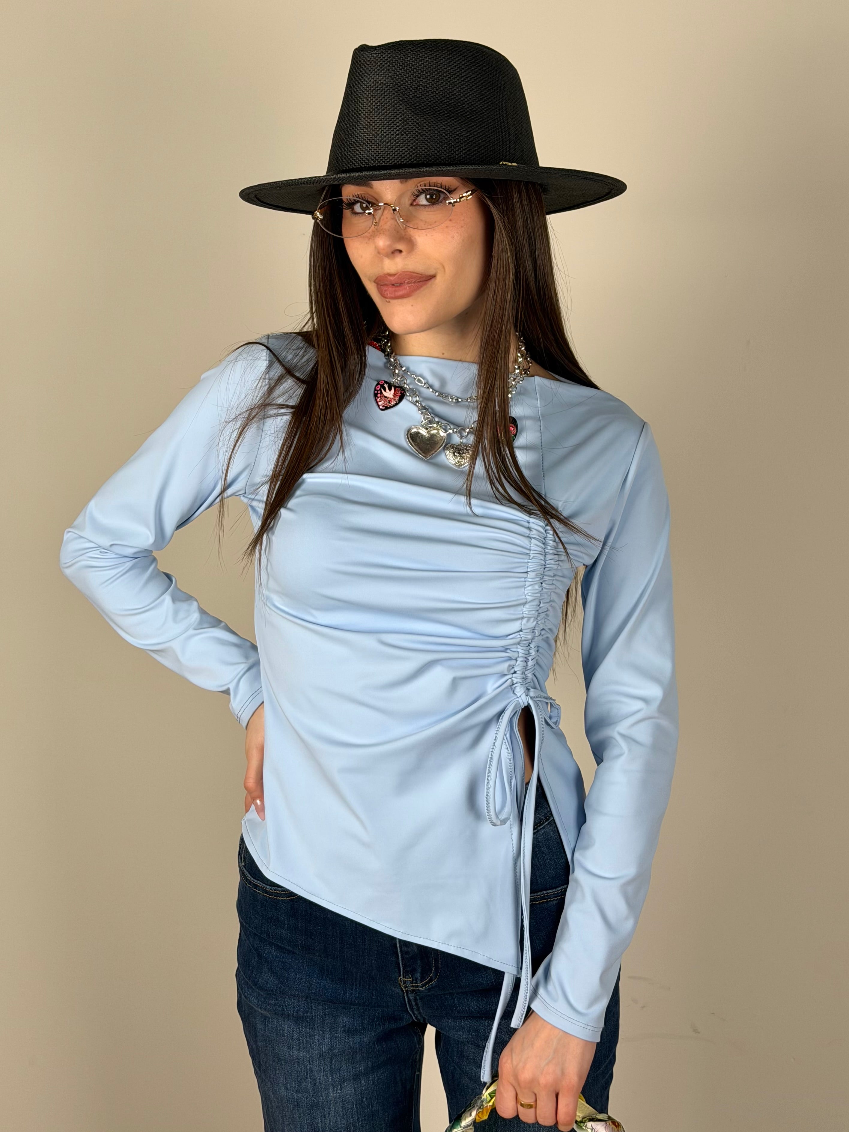 Maglia Elisa celeste