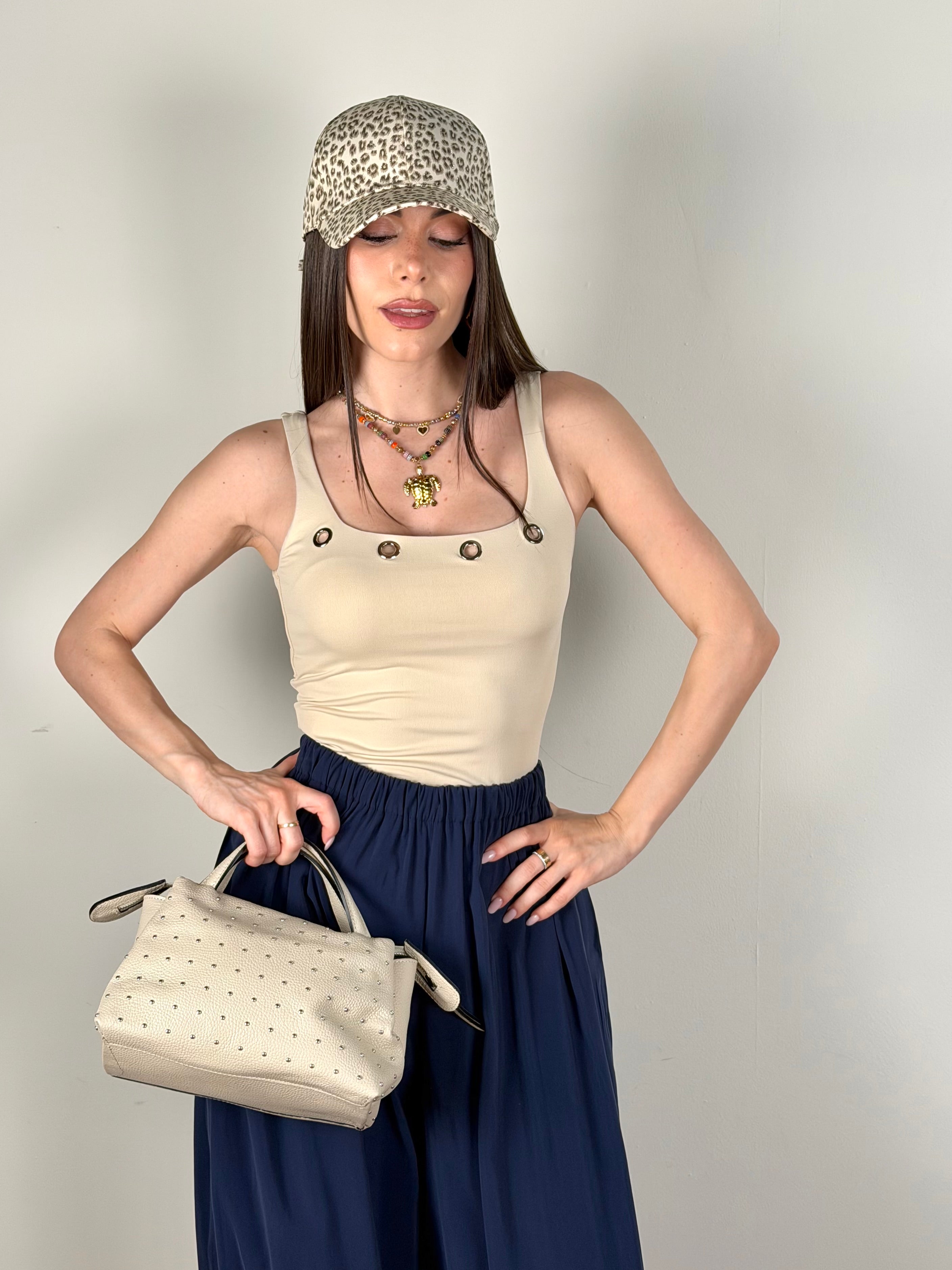 Top Scintilla beige