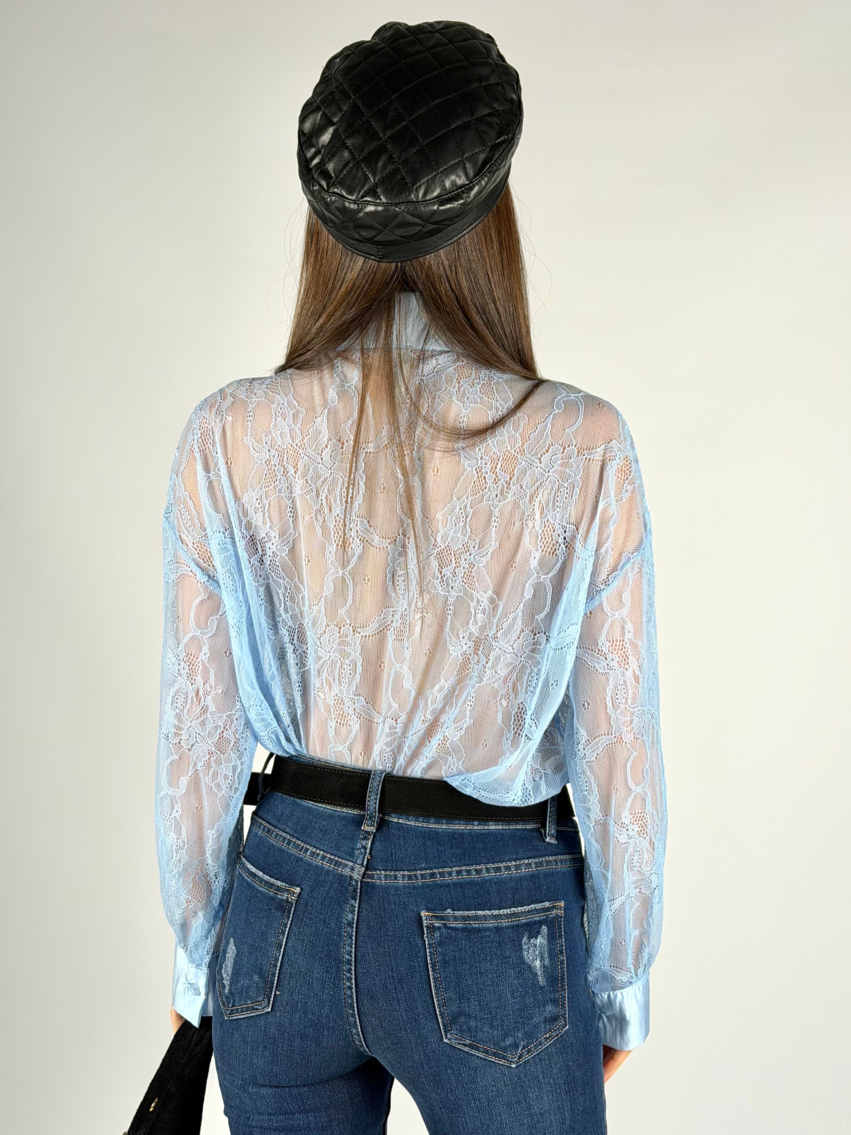 Camicia Mina celeste