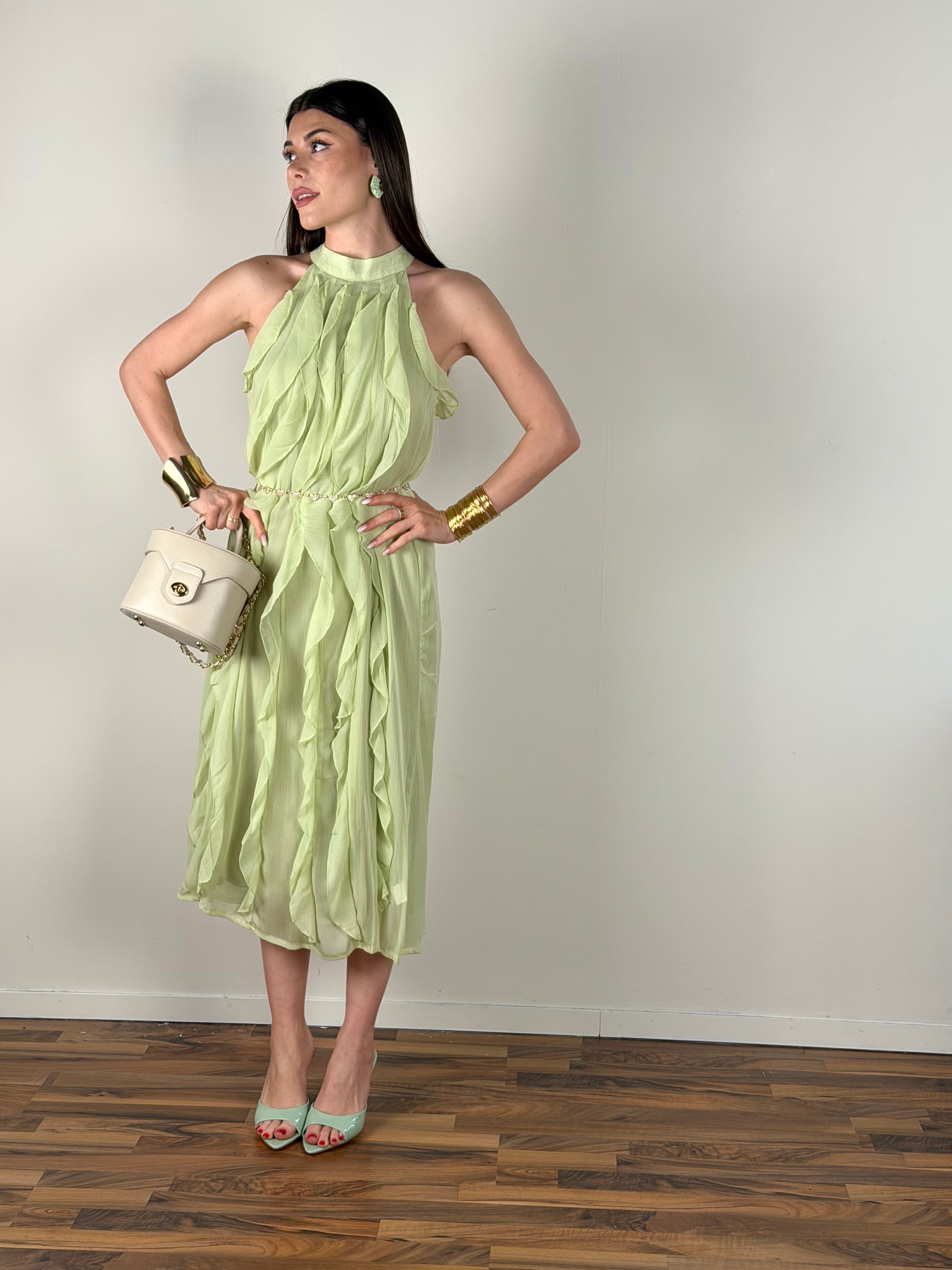 Abito Costanza verde
