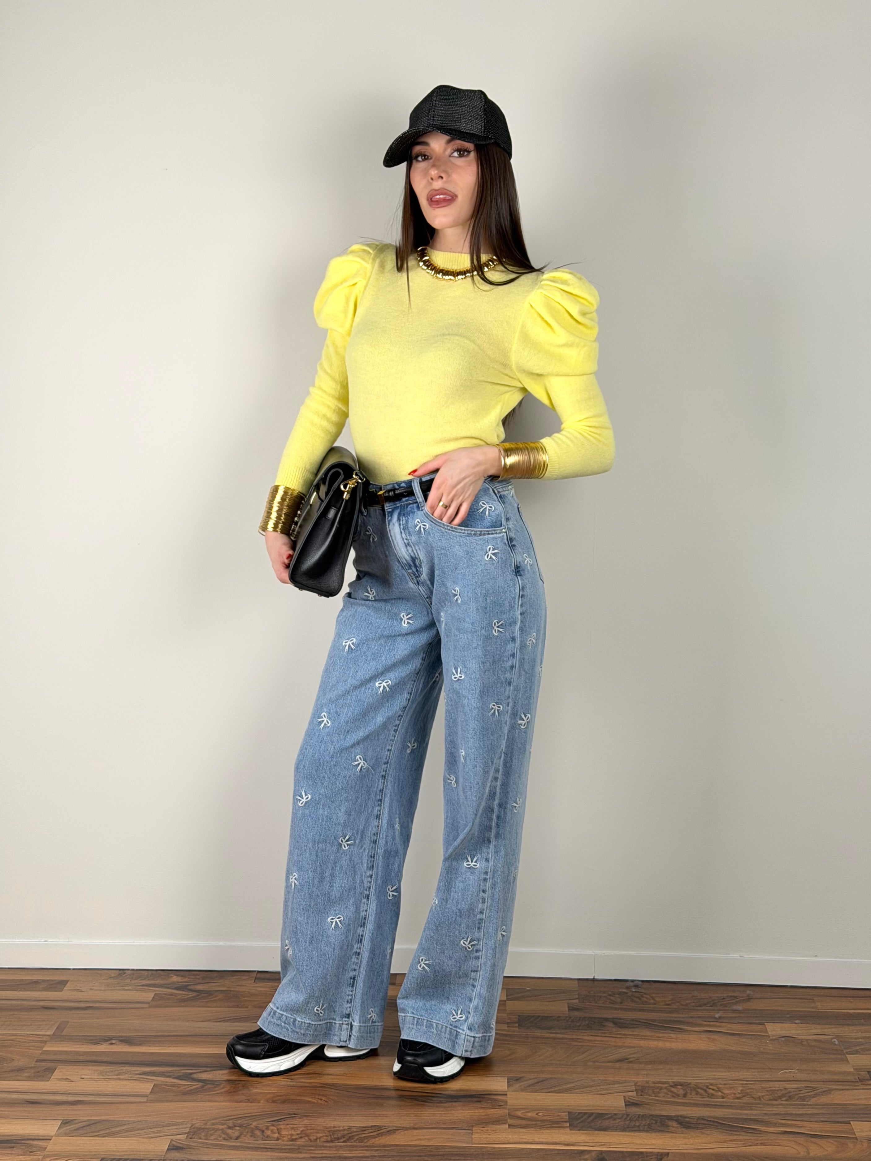 Maglia Nicole gialla