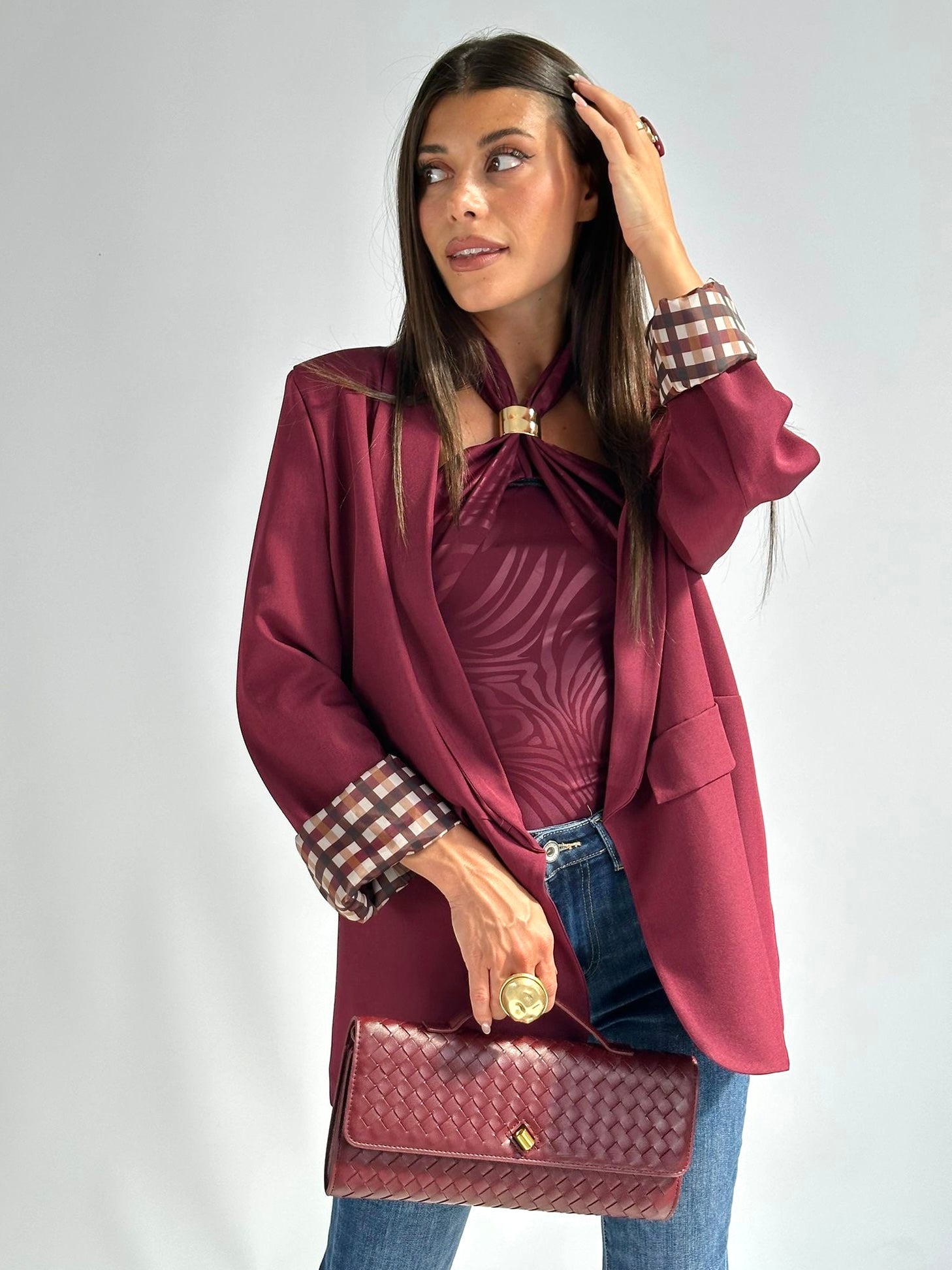 Giacca Lola bordeaux