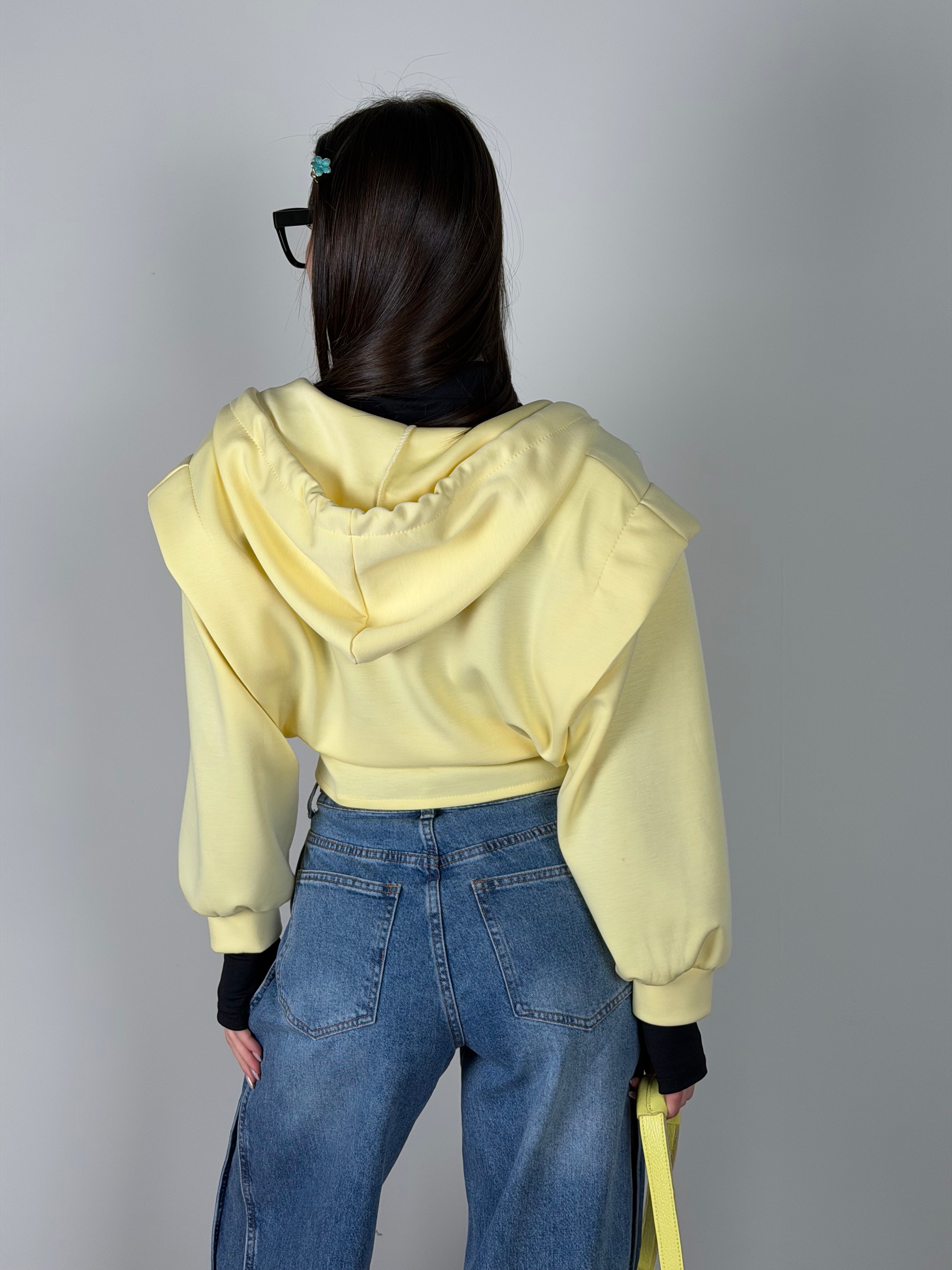 Felpa Rubacuori giallo