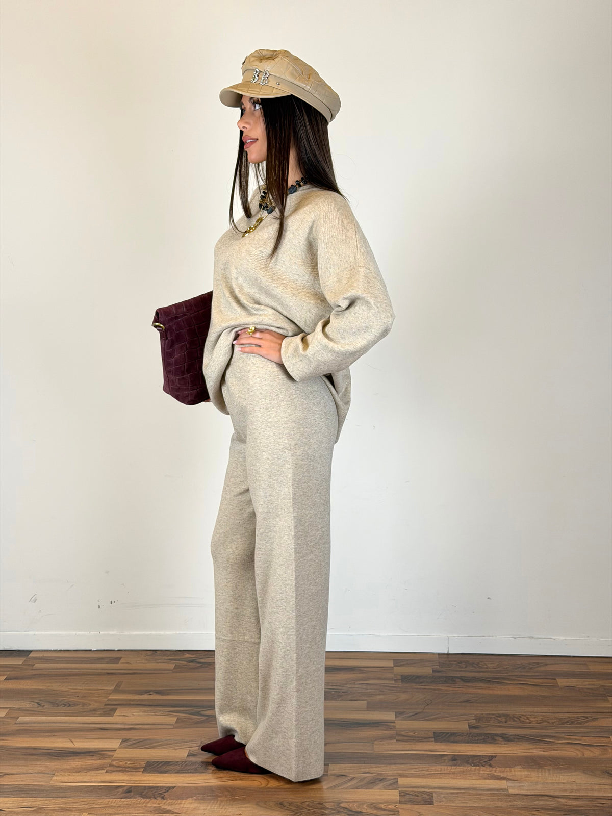 Tuta “ GIUSTA “ beige