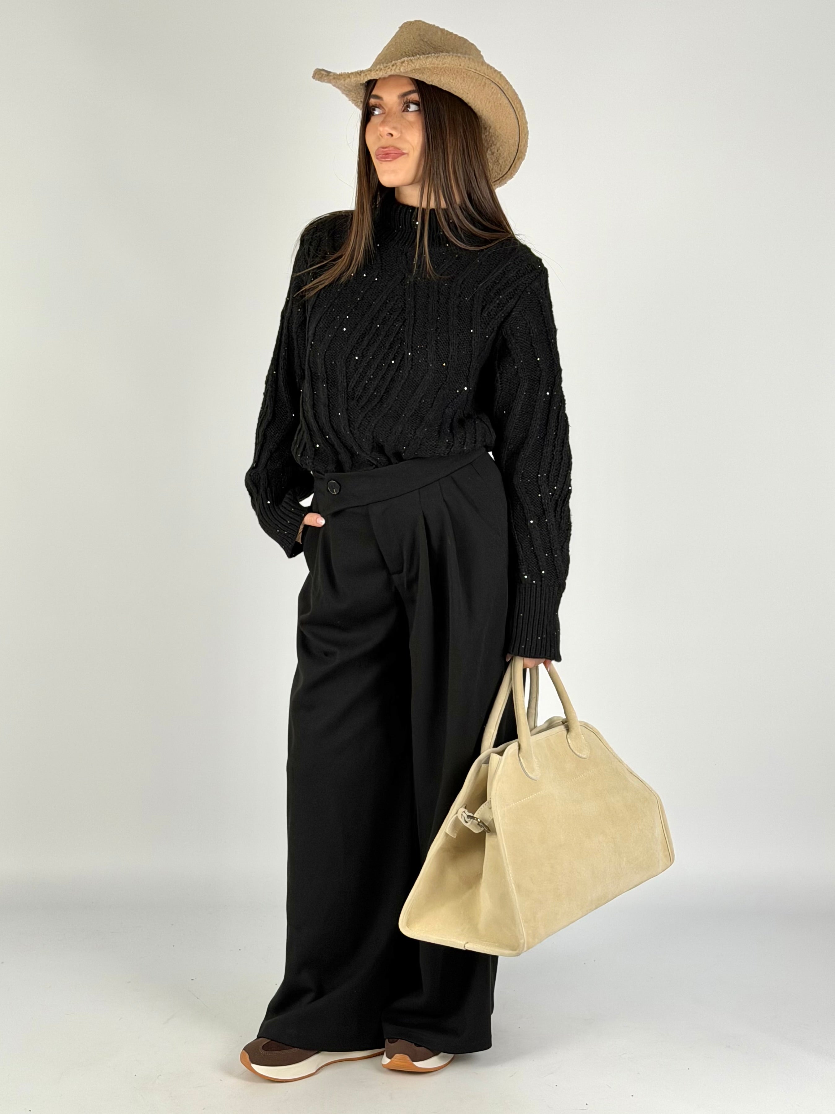 Pantalone Office nero