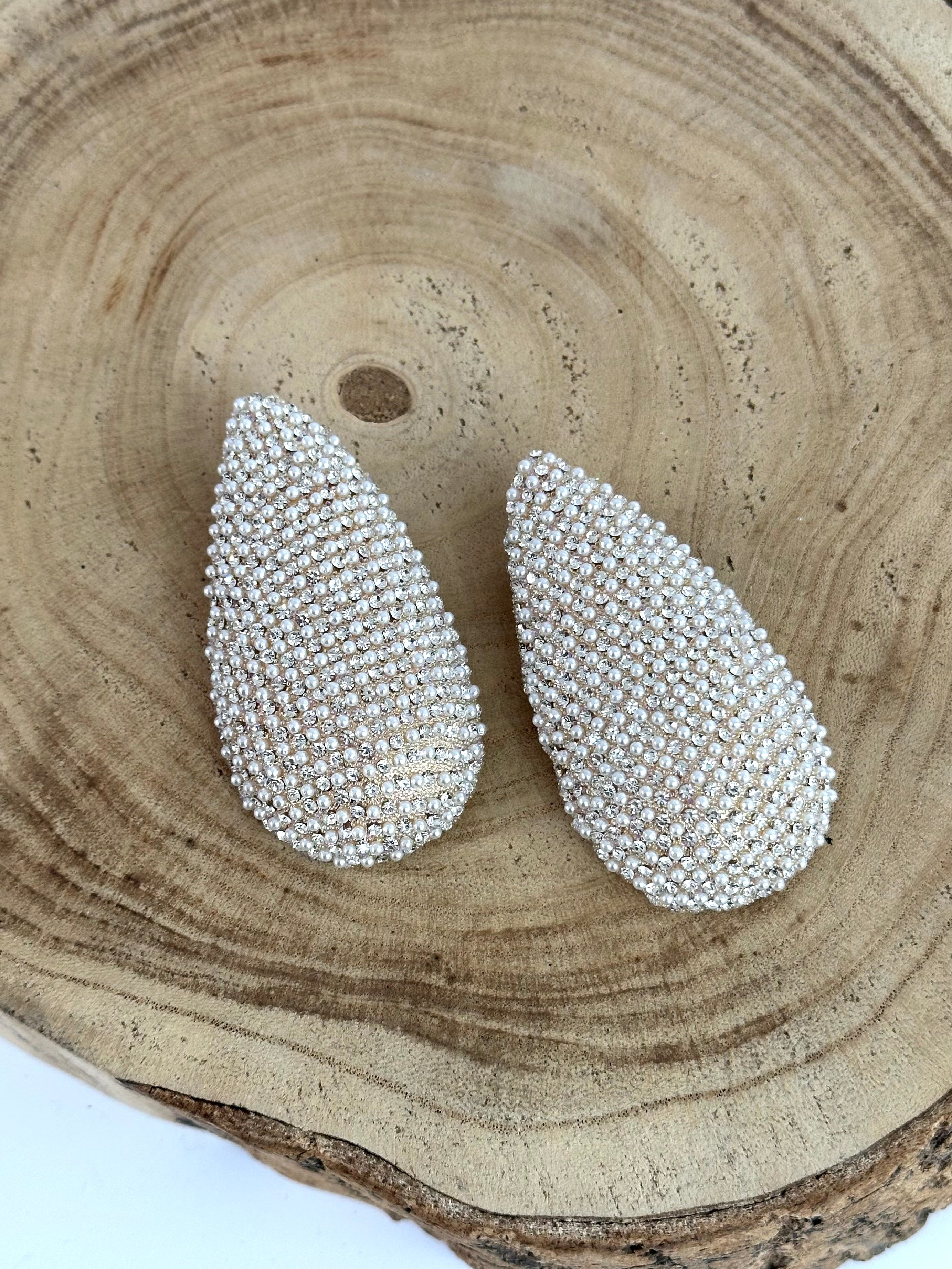 Orecchini maxi luce goccia