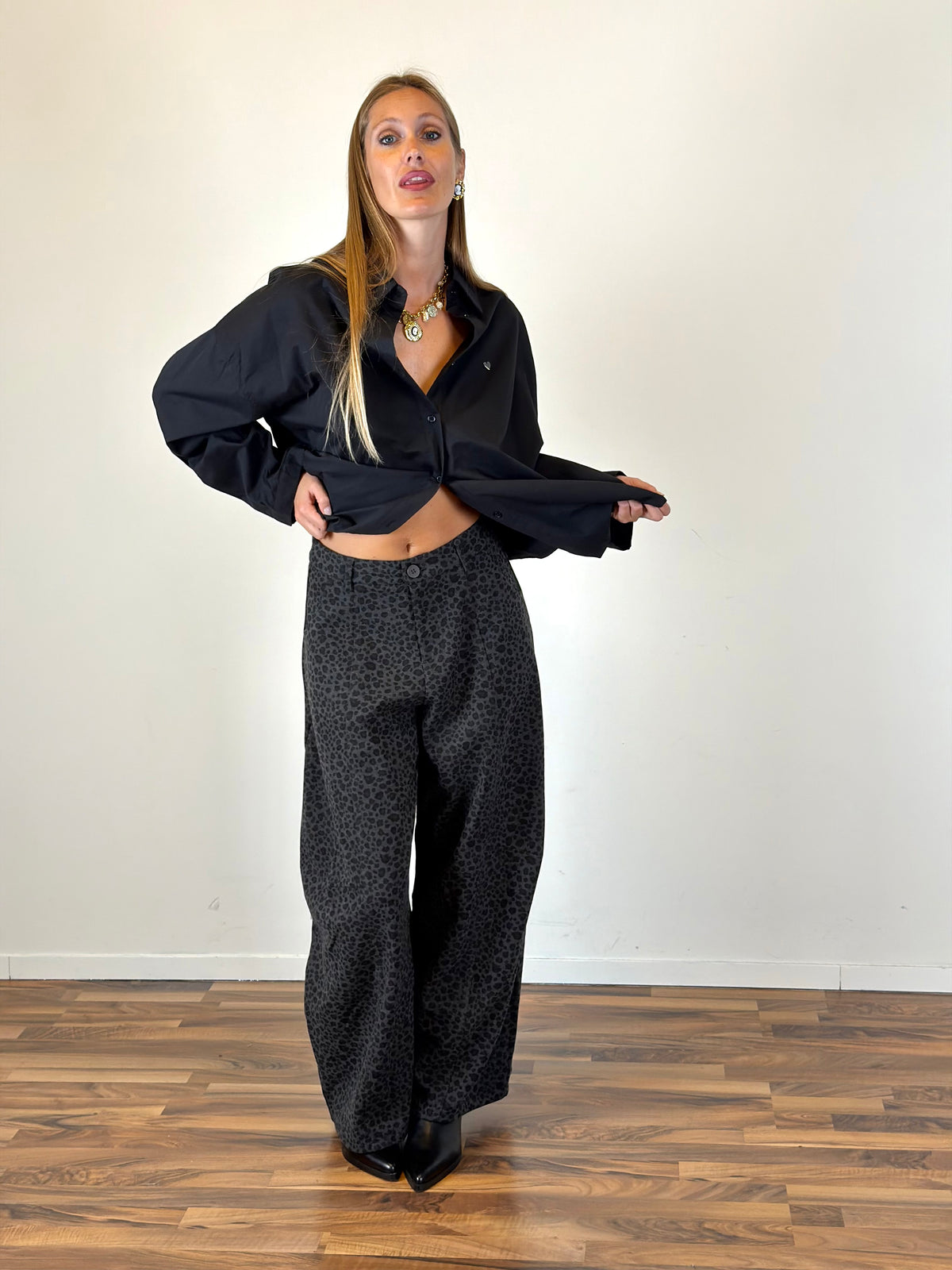 Jeans Maculato nero