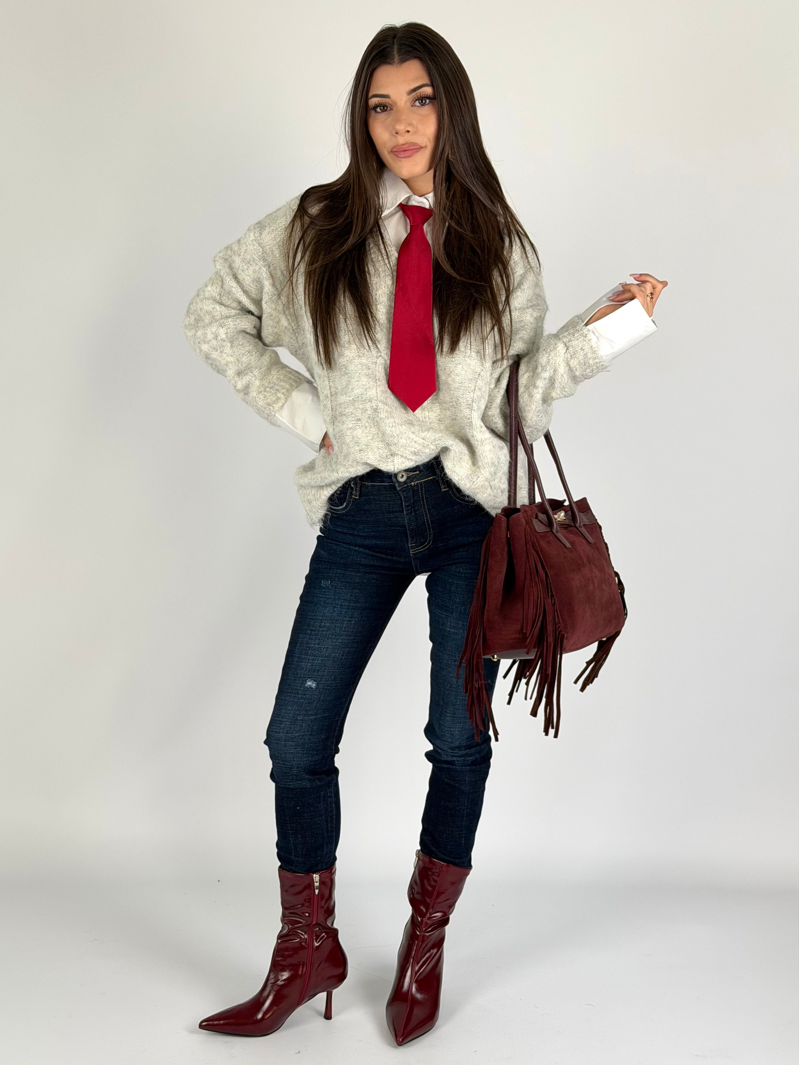 Maglia Regina grigio