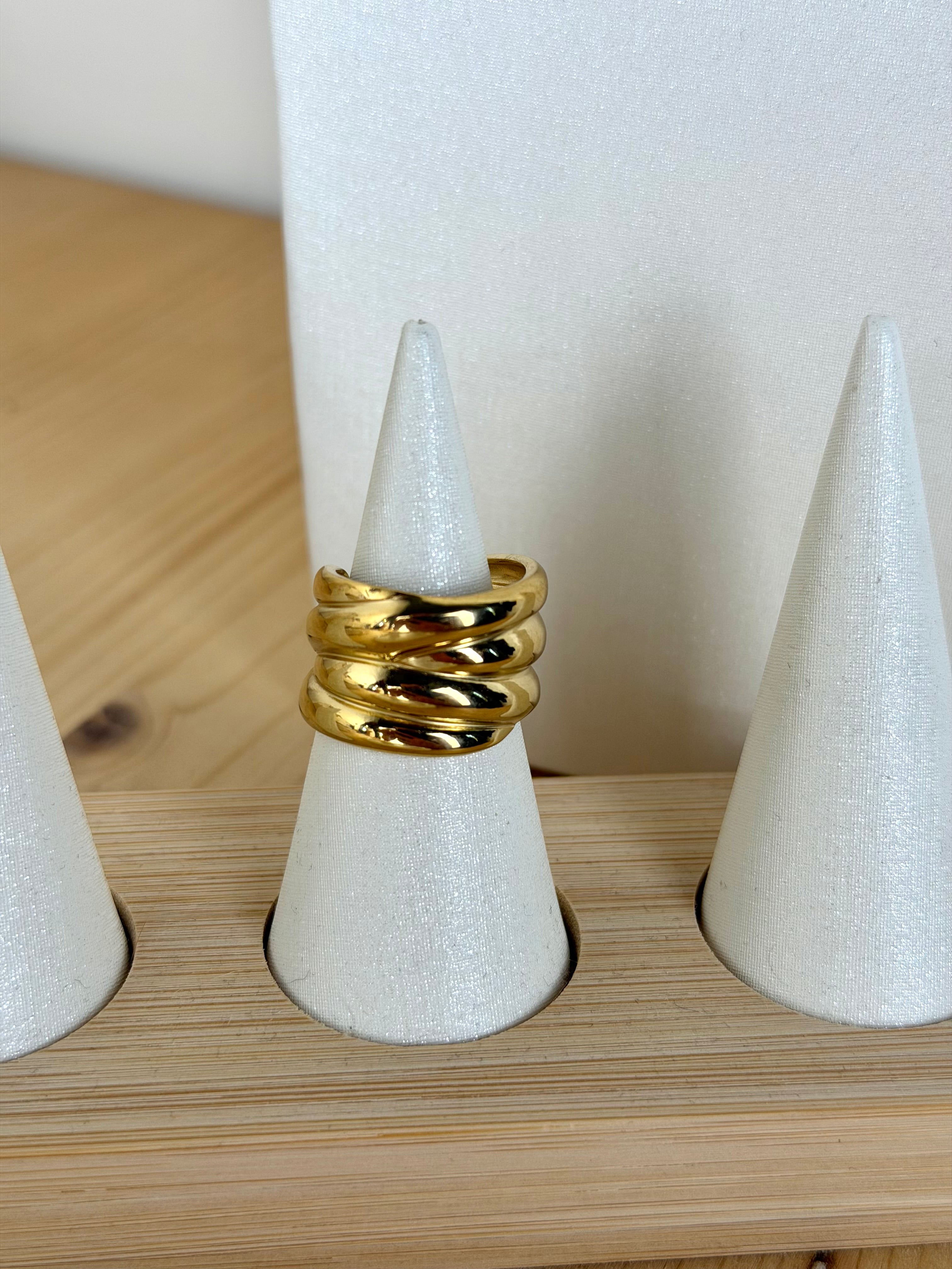 Anello mille fili - Collezione Symbol oro
