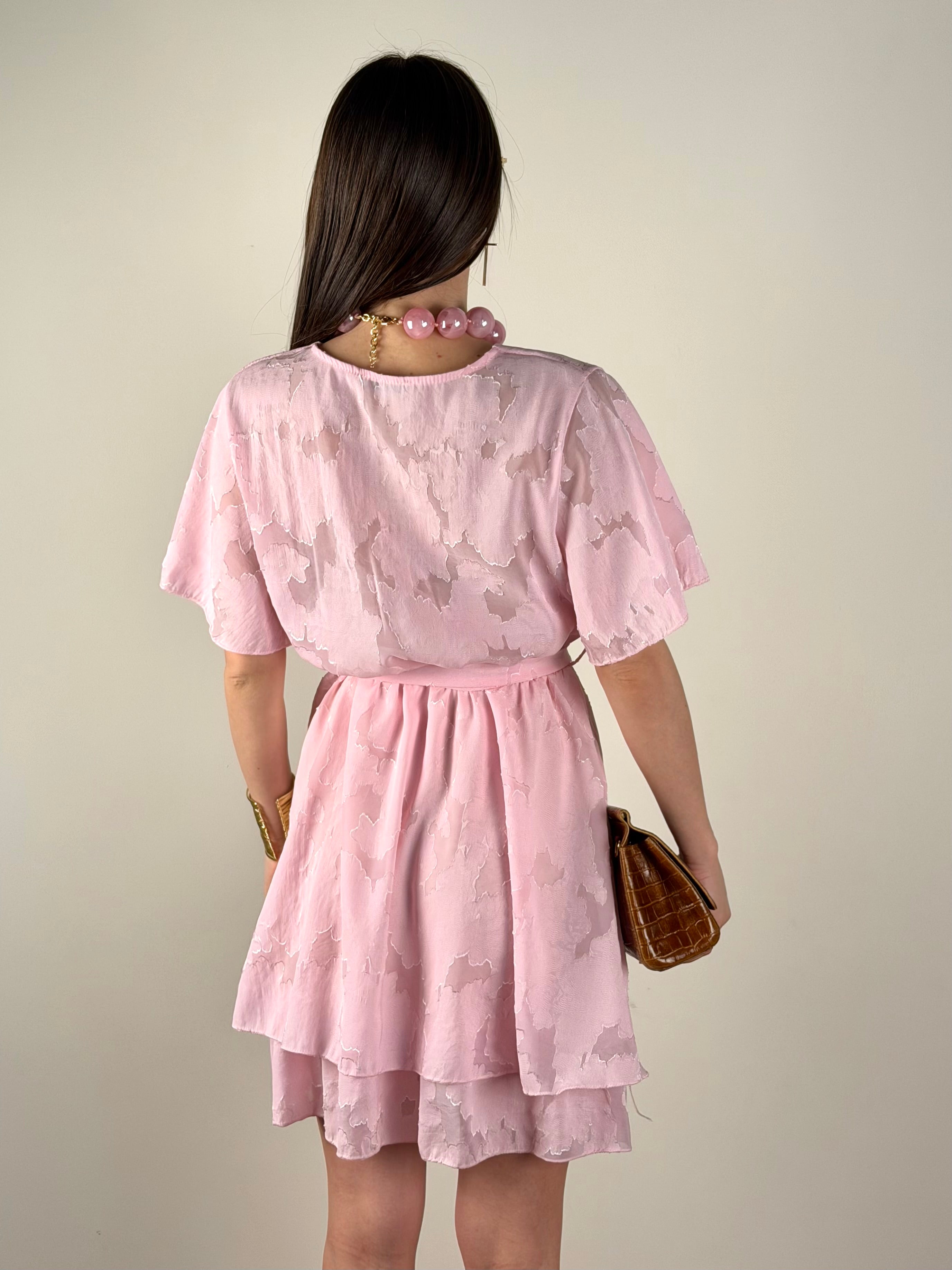 Abito Boho rosa