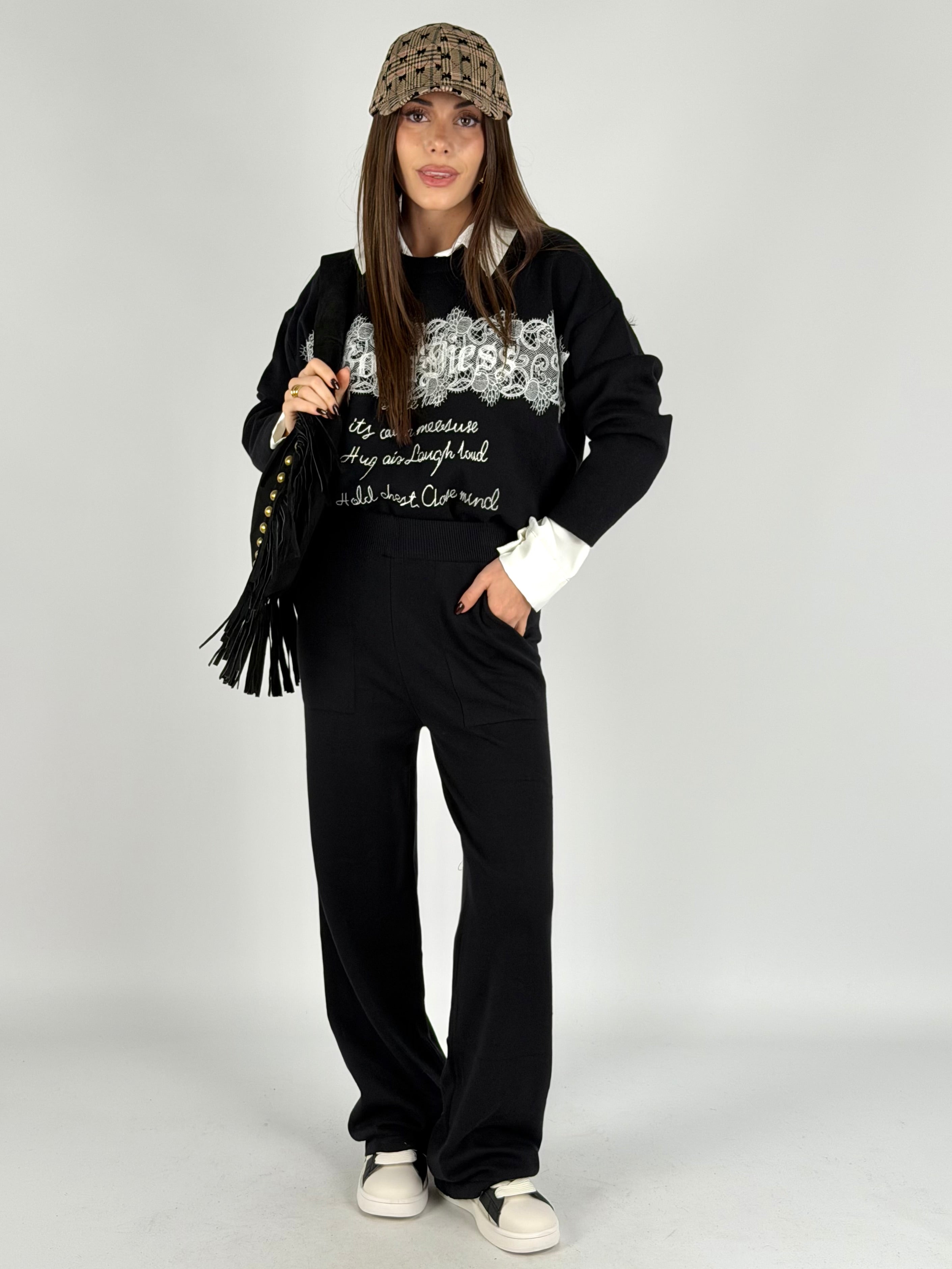 Tuta sportiva Susy nera