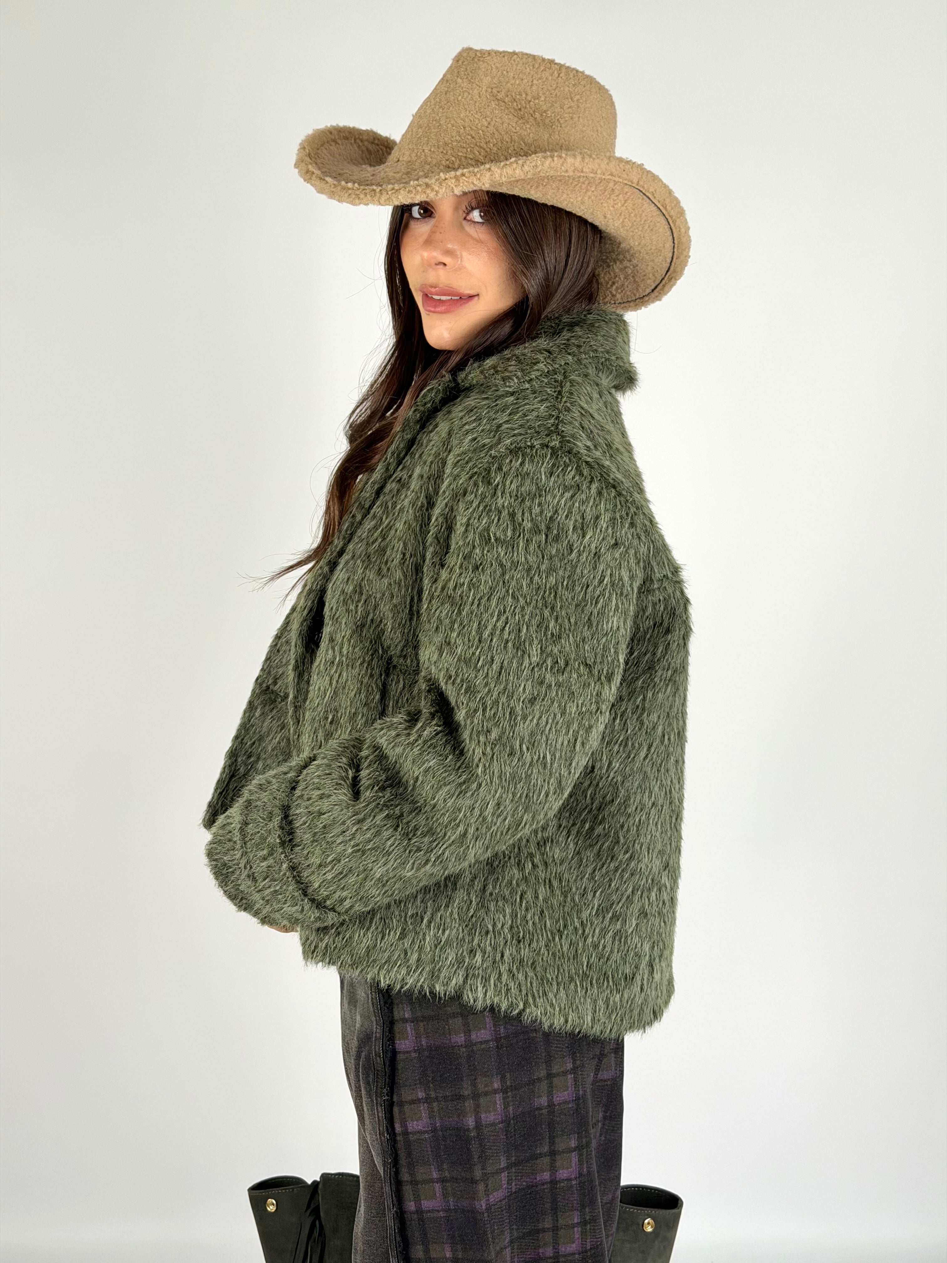 Cappotto Pump verde