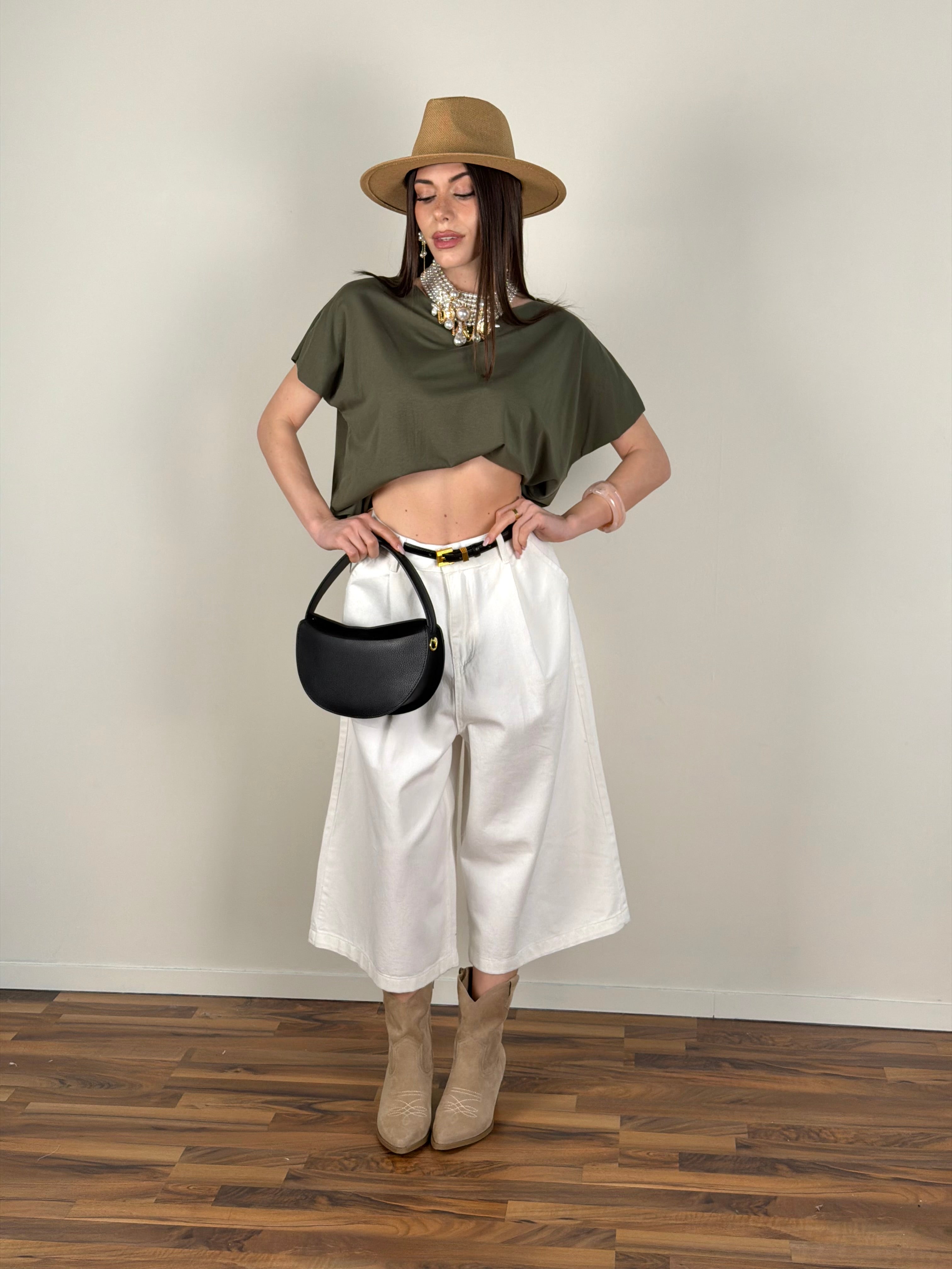 T-shirt Olivia rosa verde