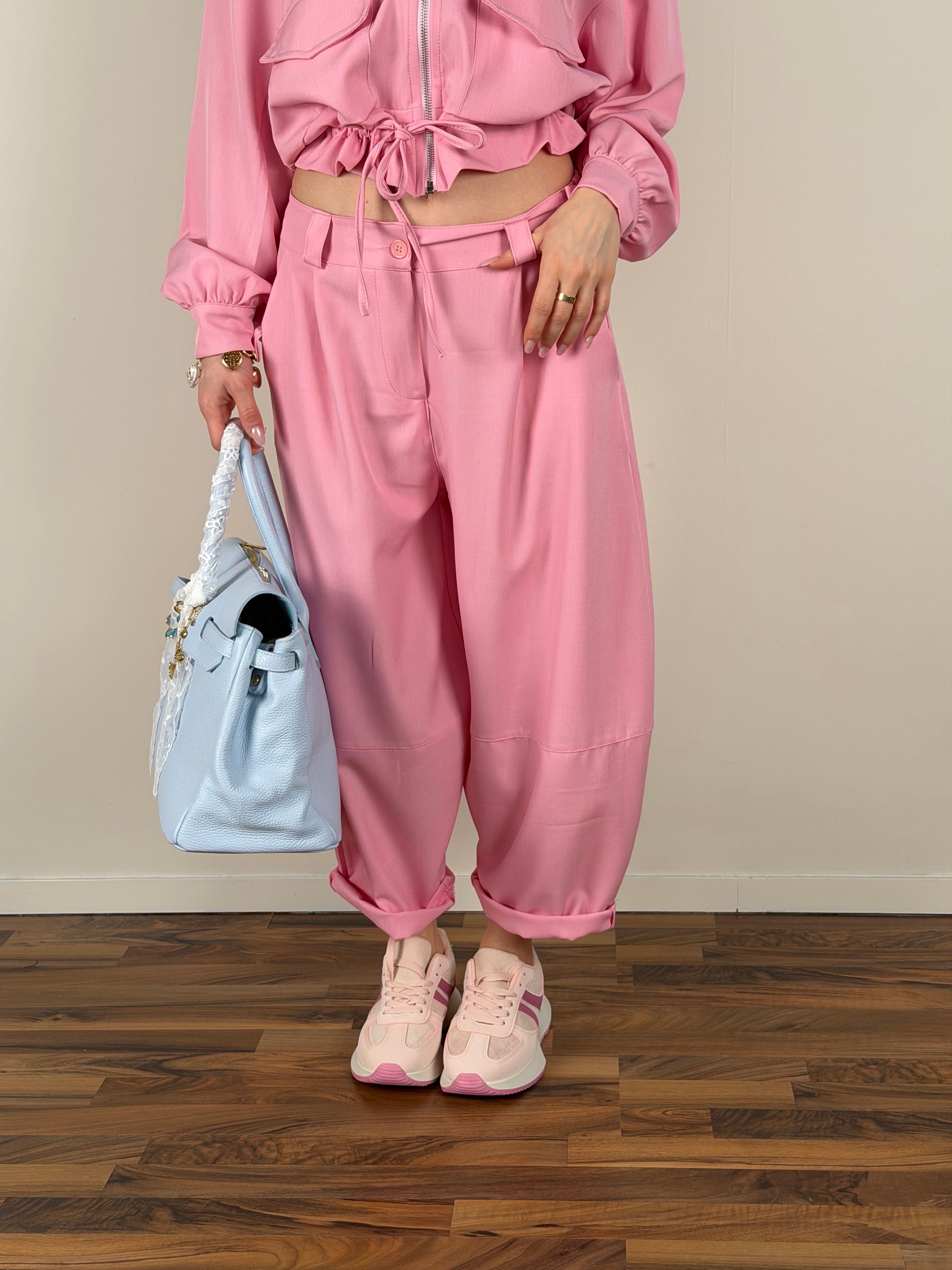 Pantalone Sally rosa