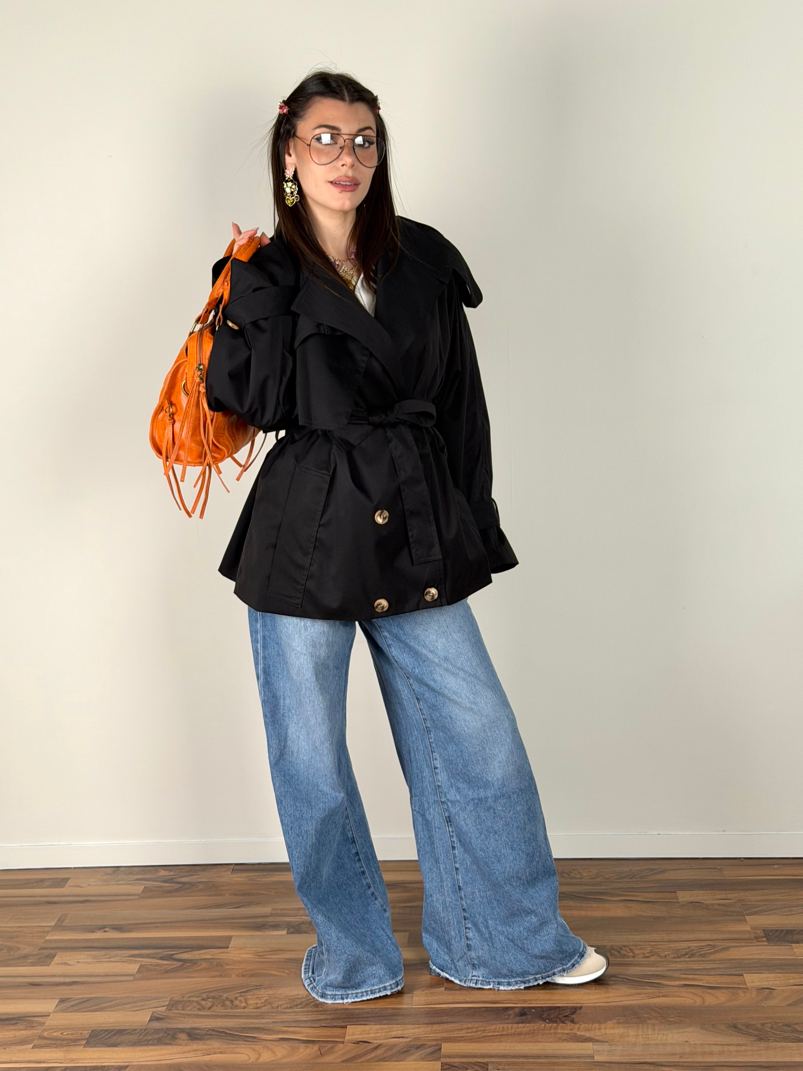 Trench Sheila nero