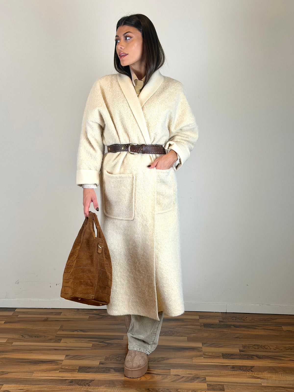 Cappotto Yvonne beige