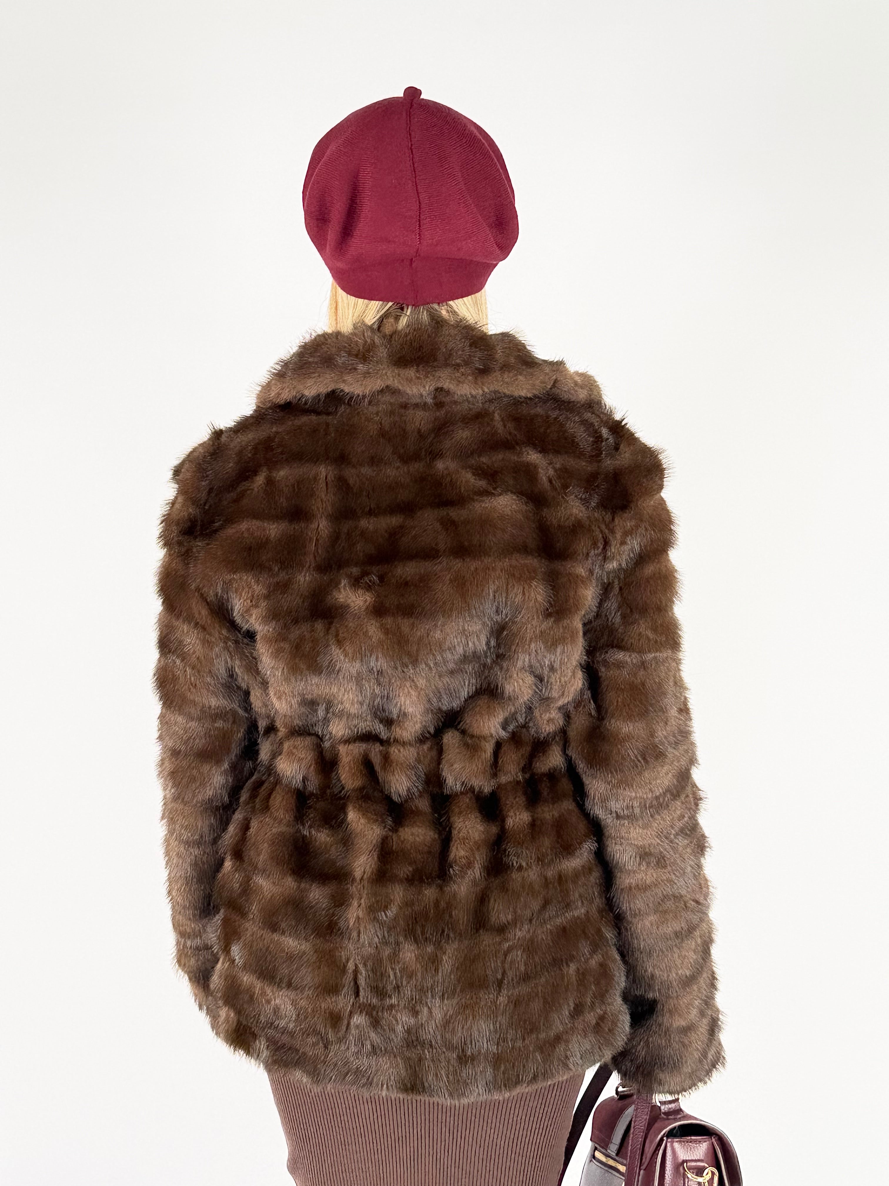 Pelliccia Rihanna moro