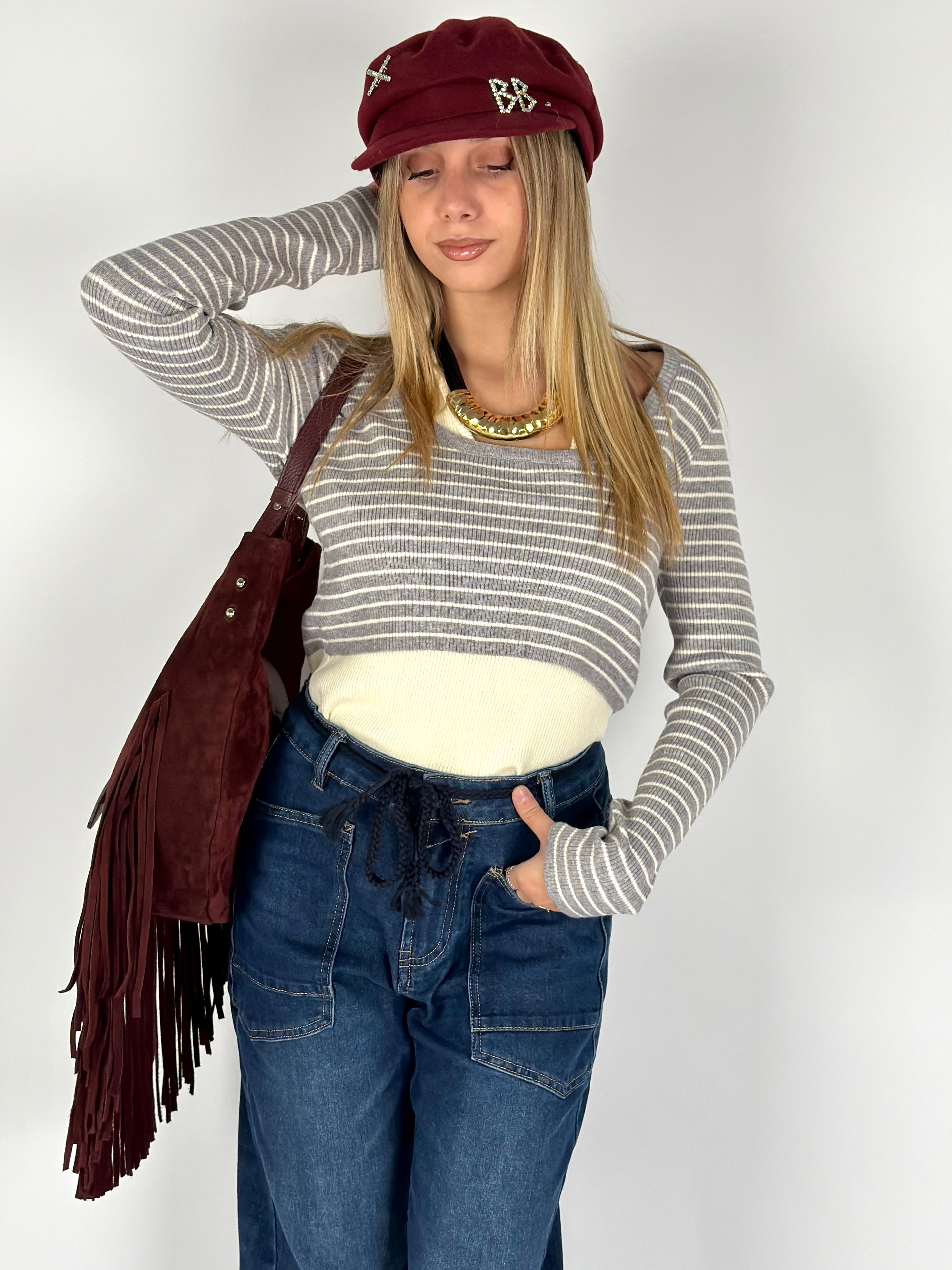 Maglia everyday grigia