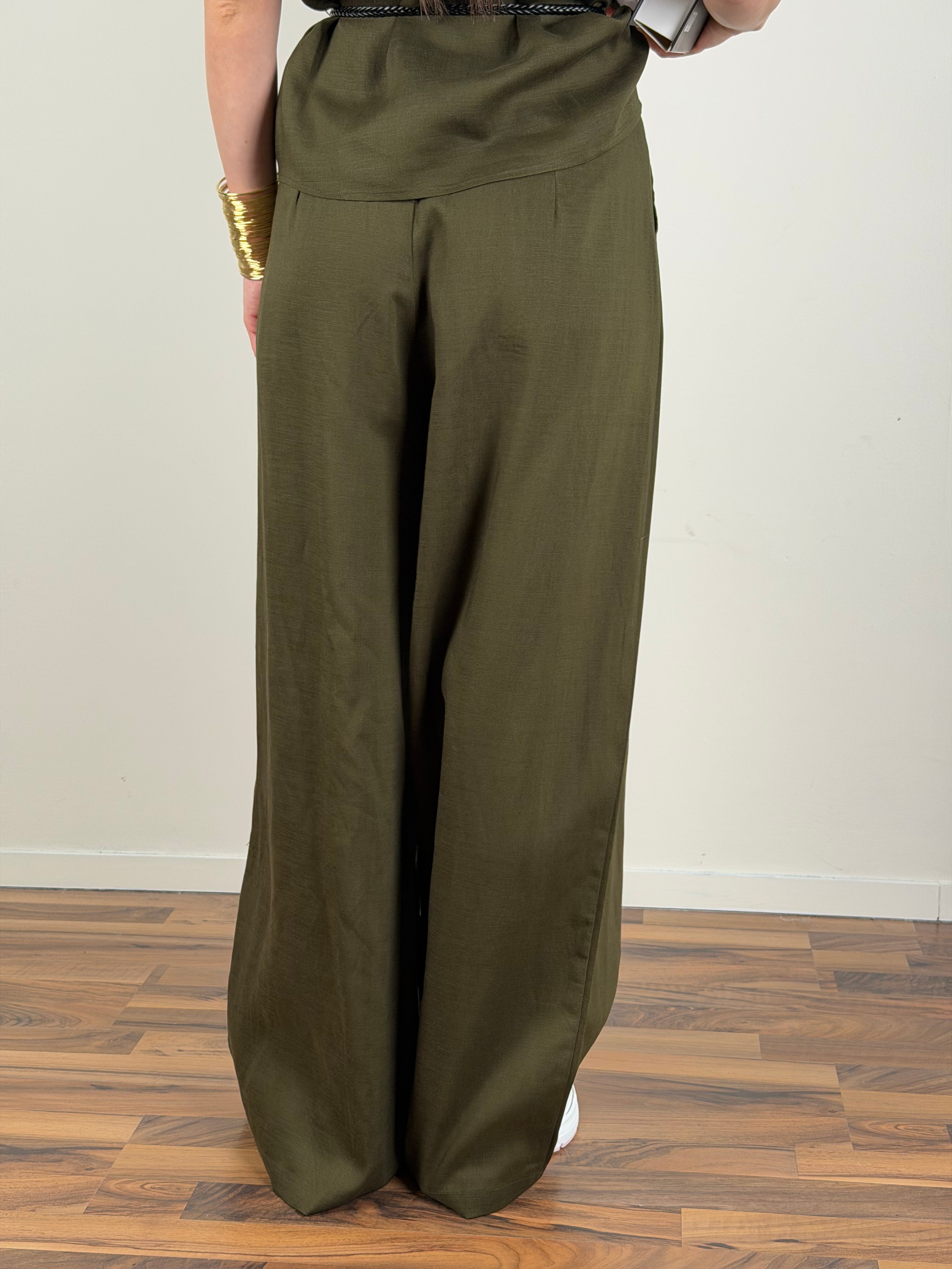 Pantalone Paradise verde