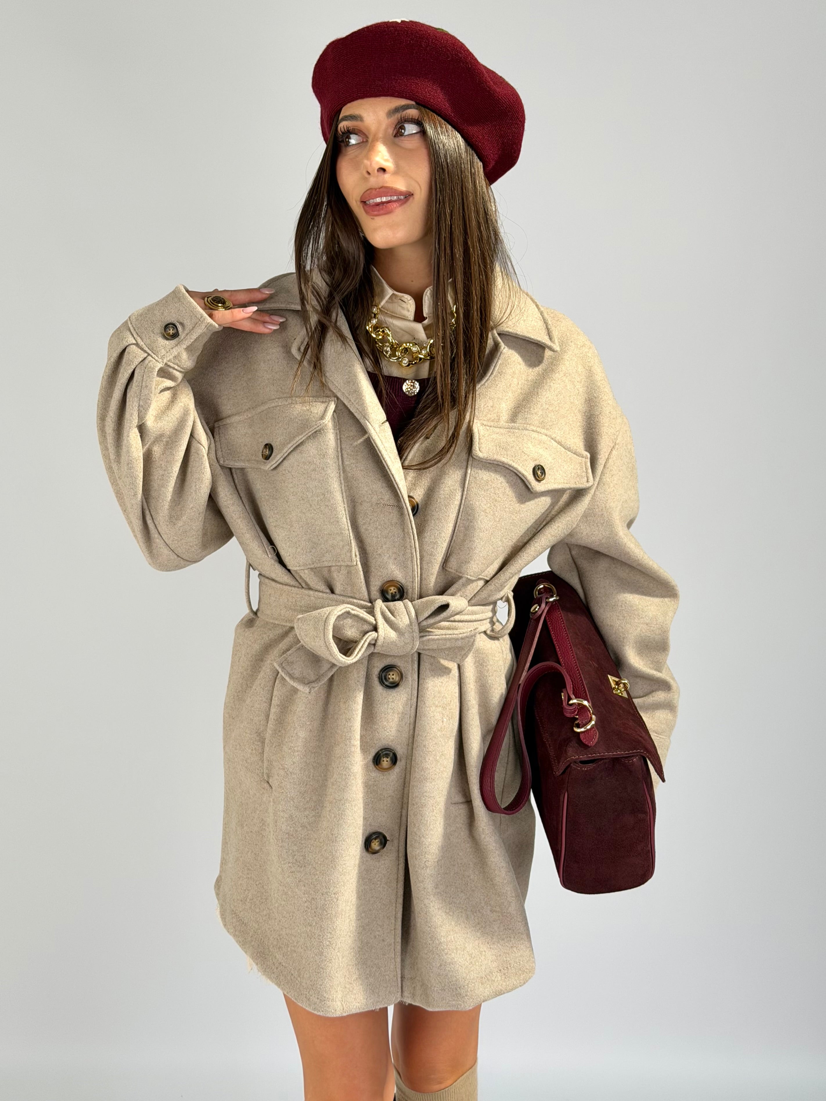 Cappotto Milena beige