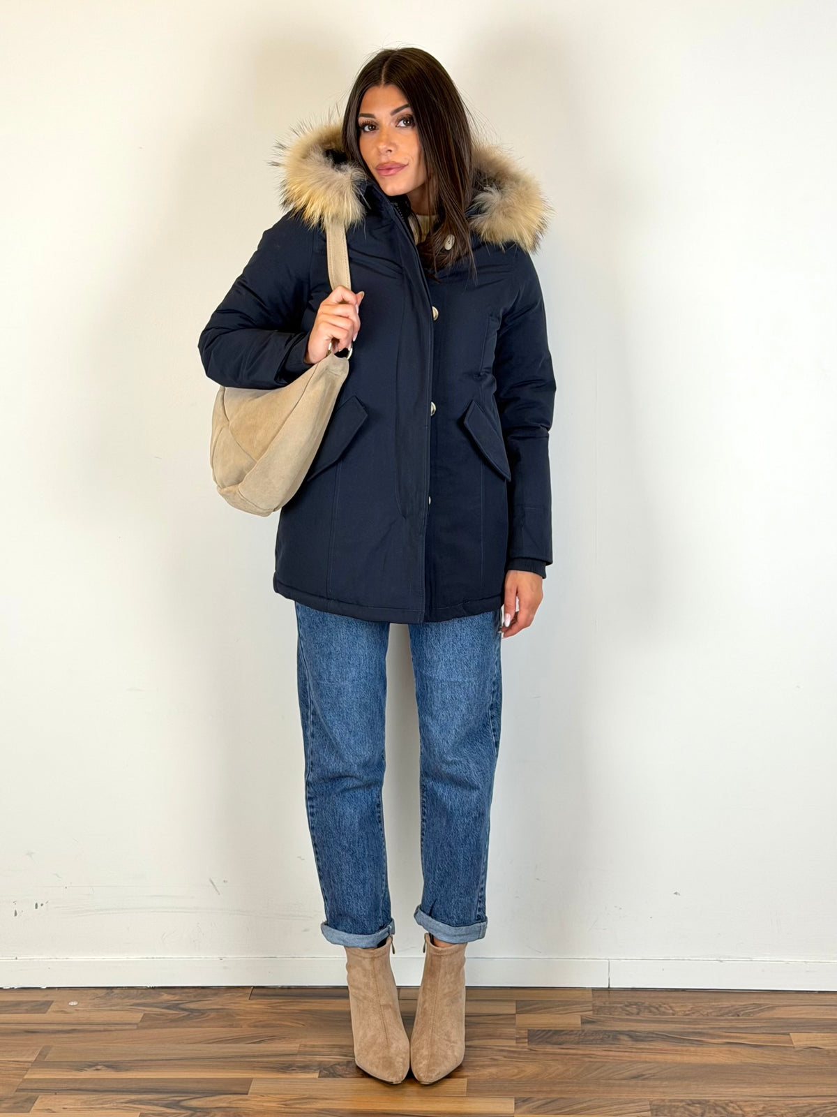 Parka blue