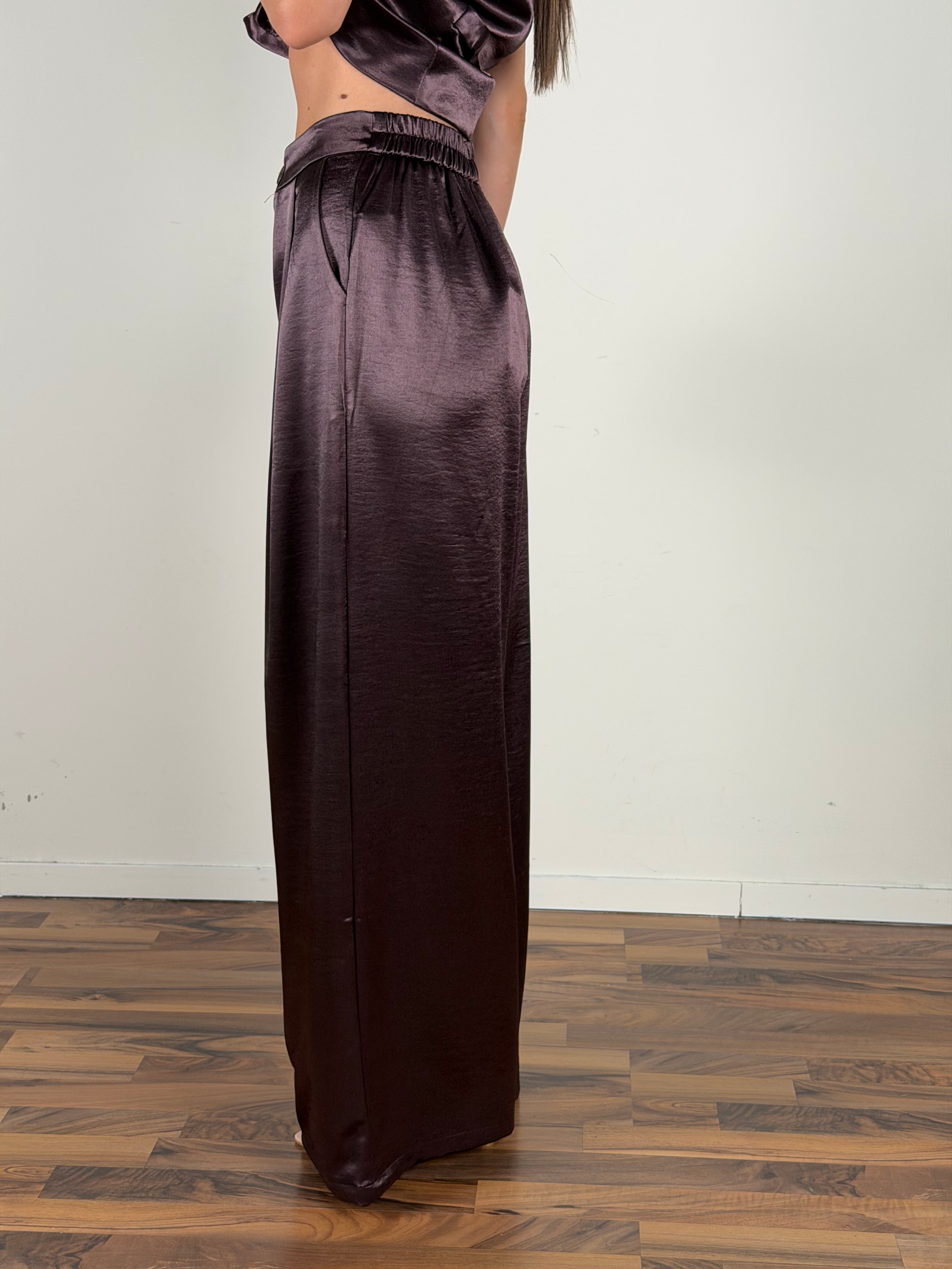Pantalone Luxury viola