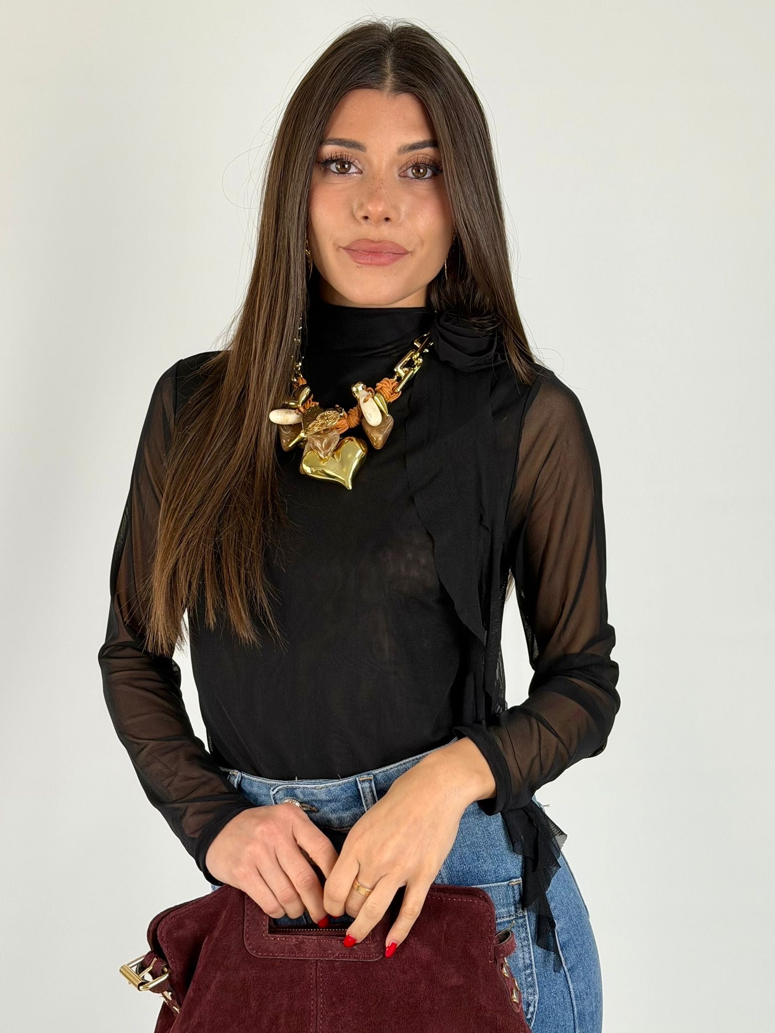 Maglia velo Venny nero