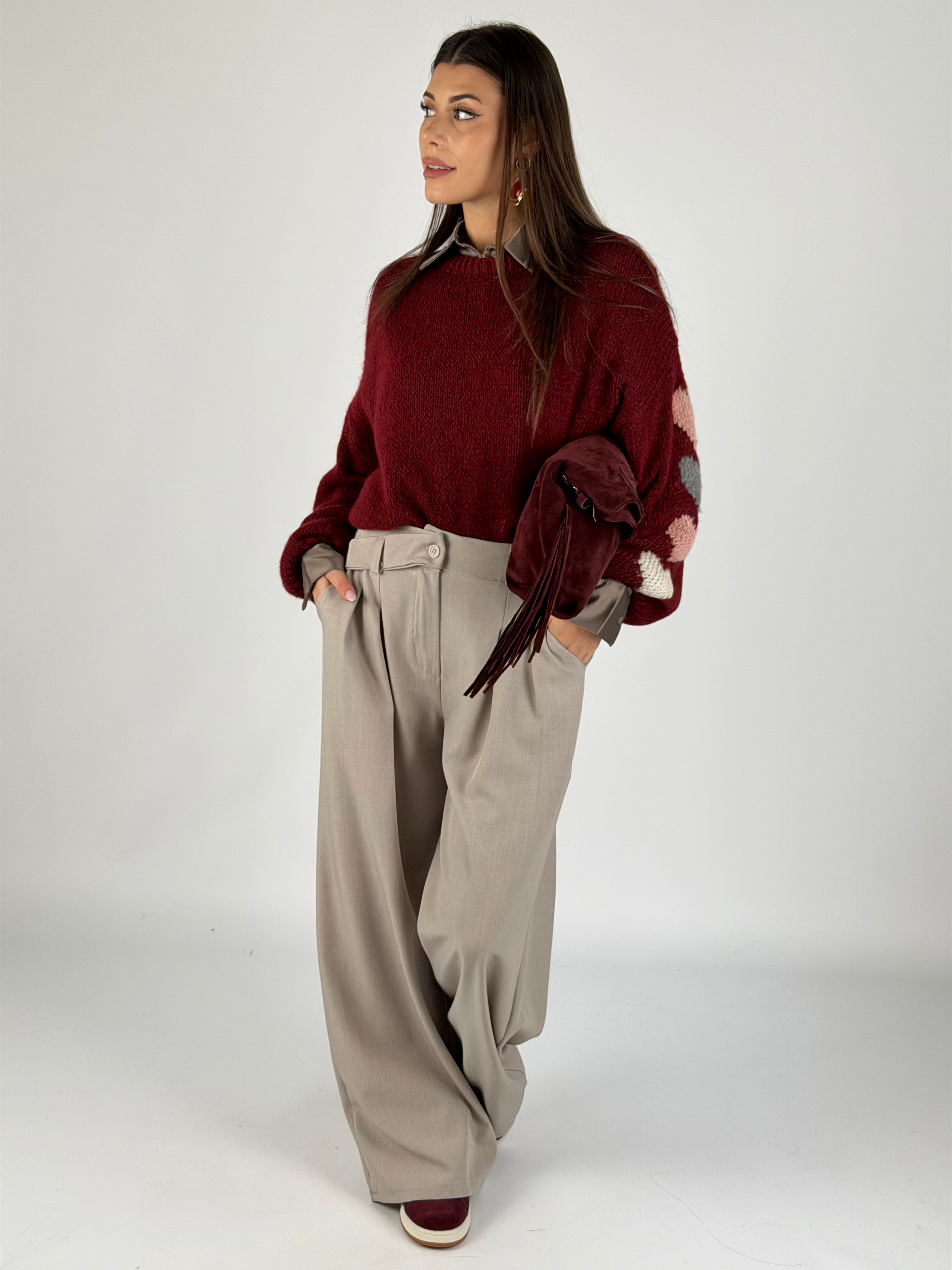Pantalone Elettra grigio
