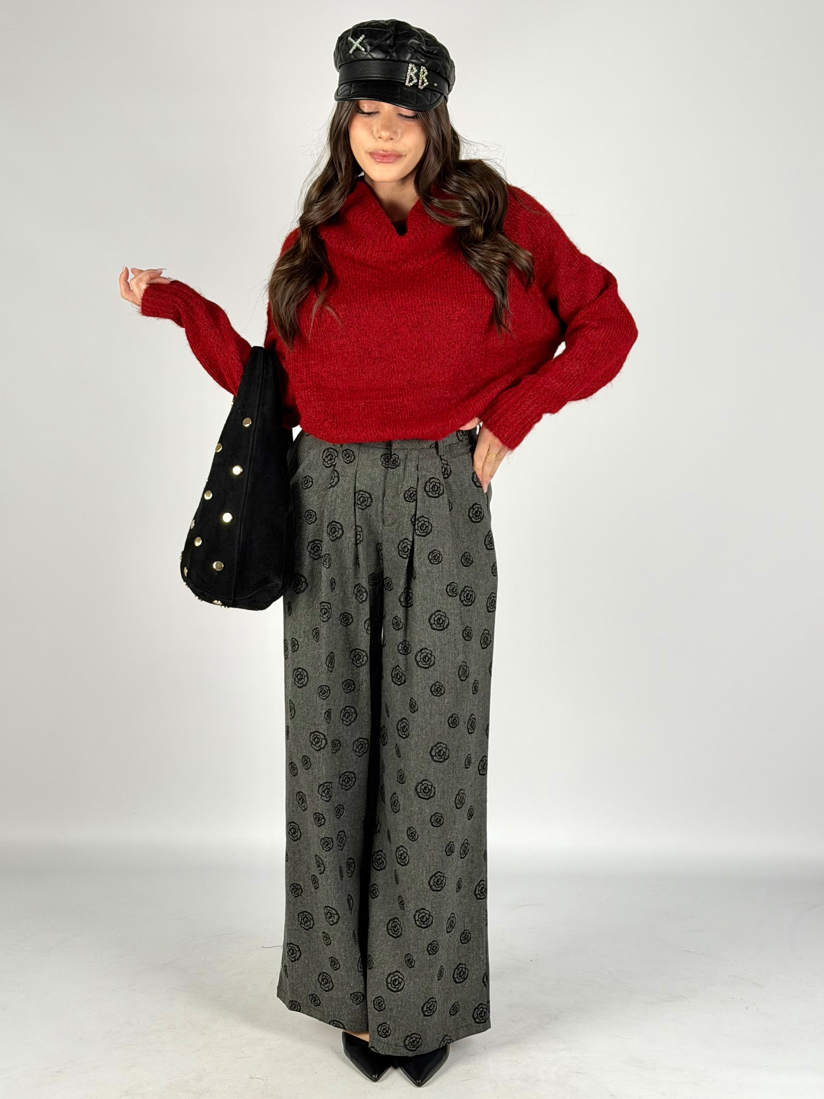 Pantalone Helena nero