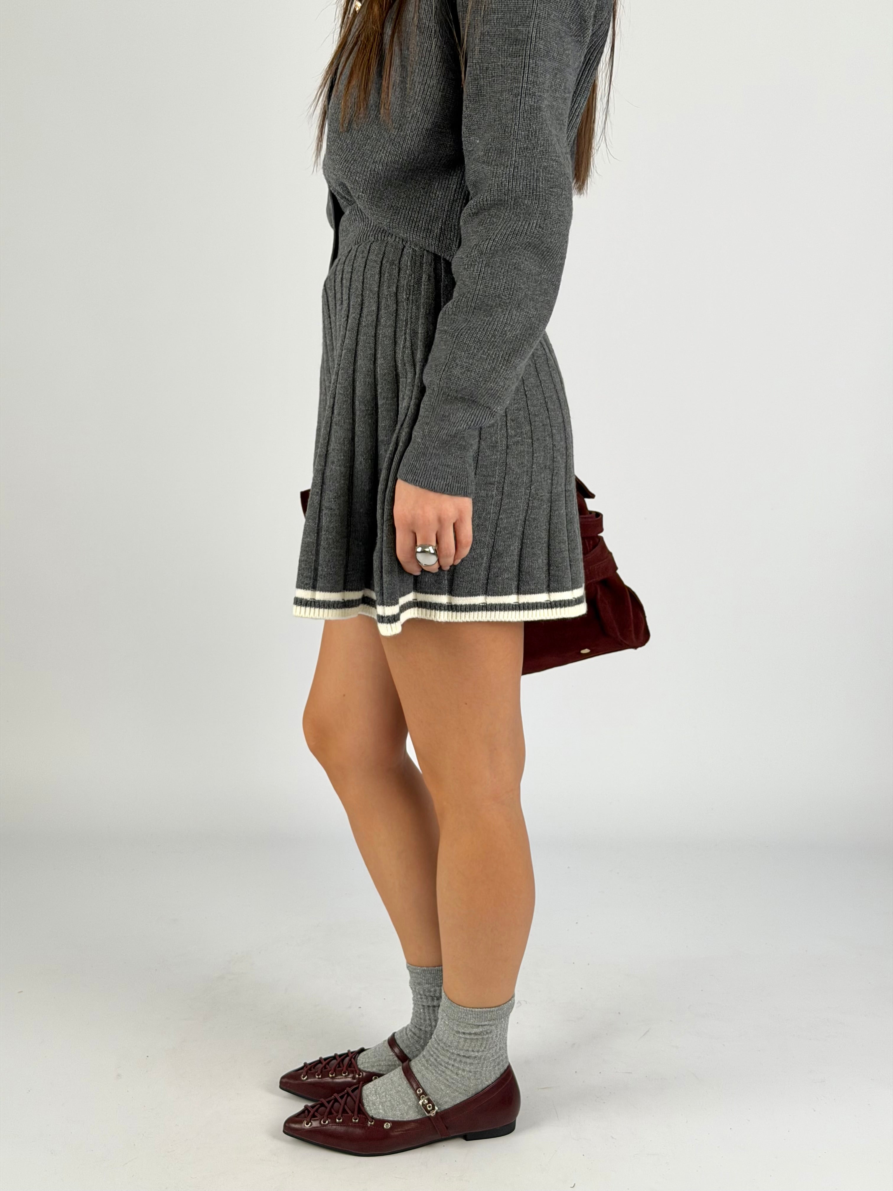 Completo Oxford grigio