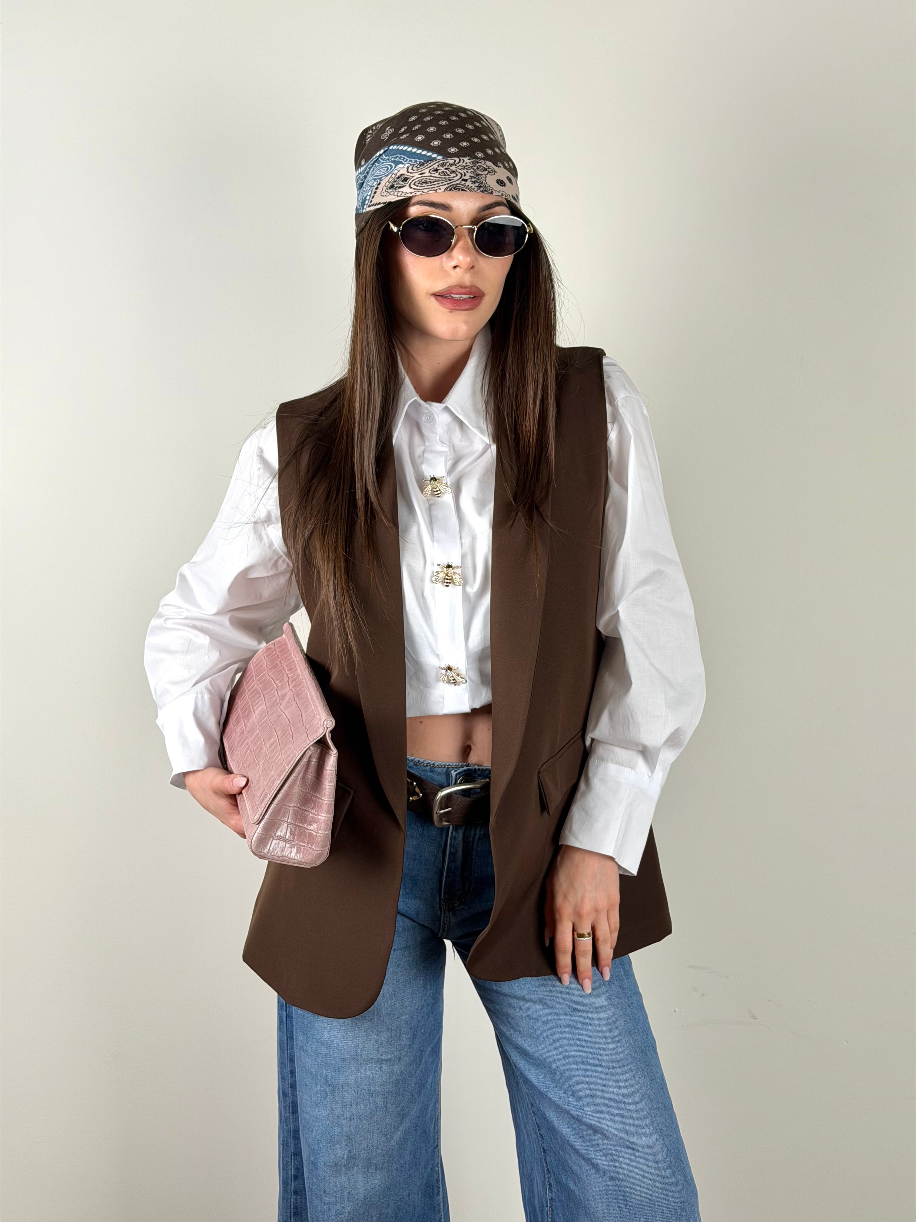 Gilet Sasha moro