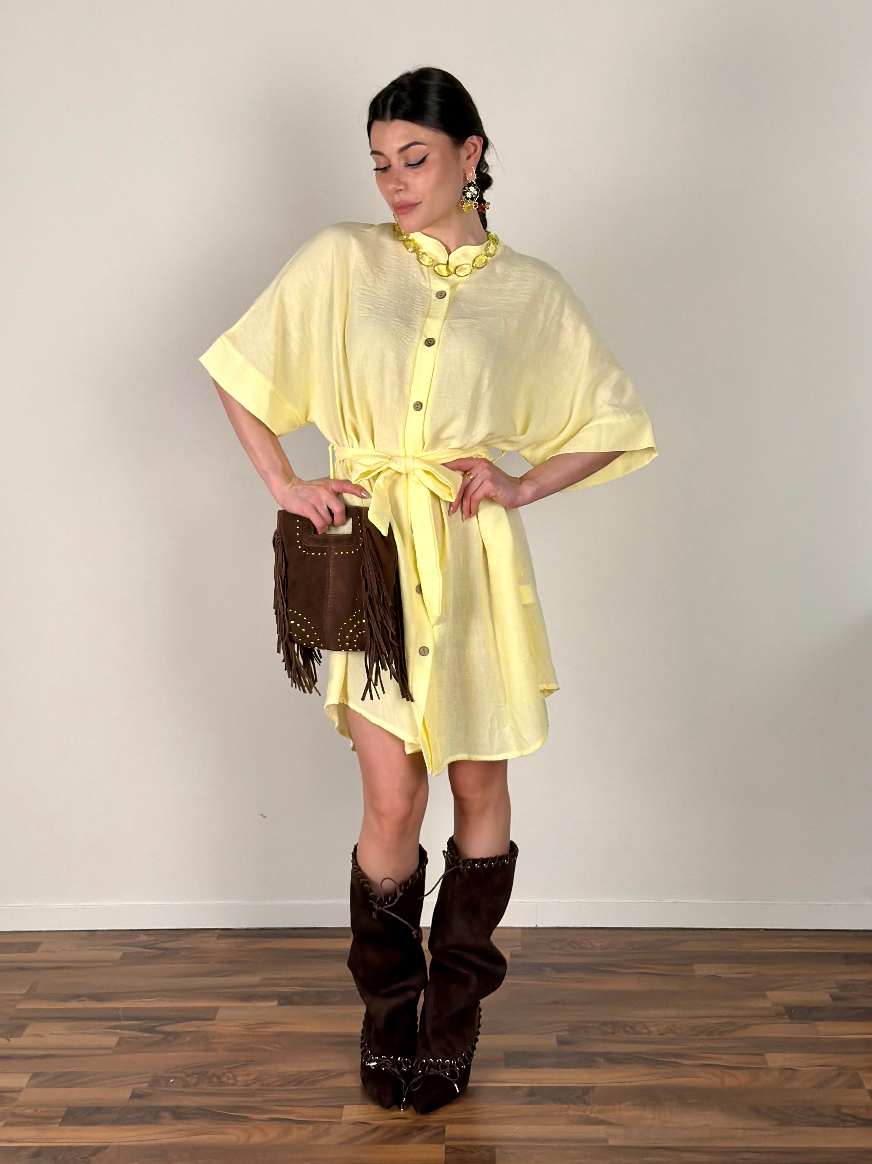 Abito Sharon giallo