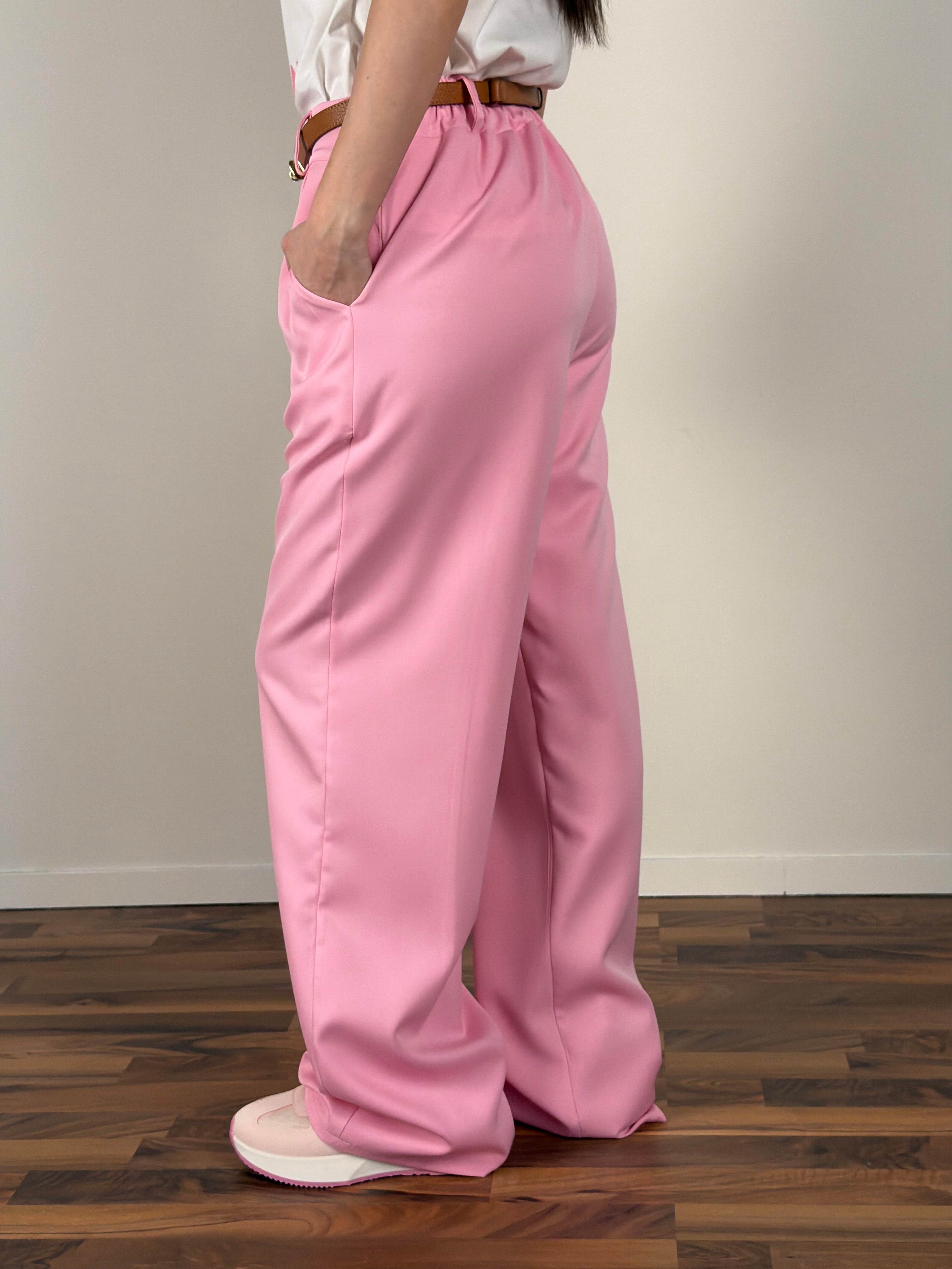Pantalone everyday rosa