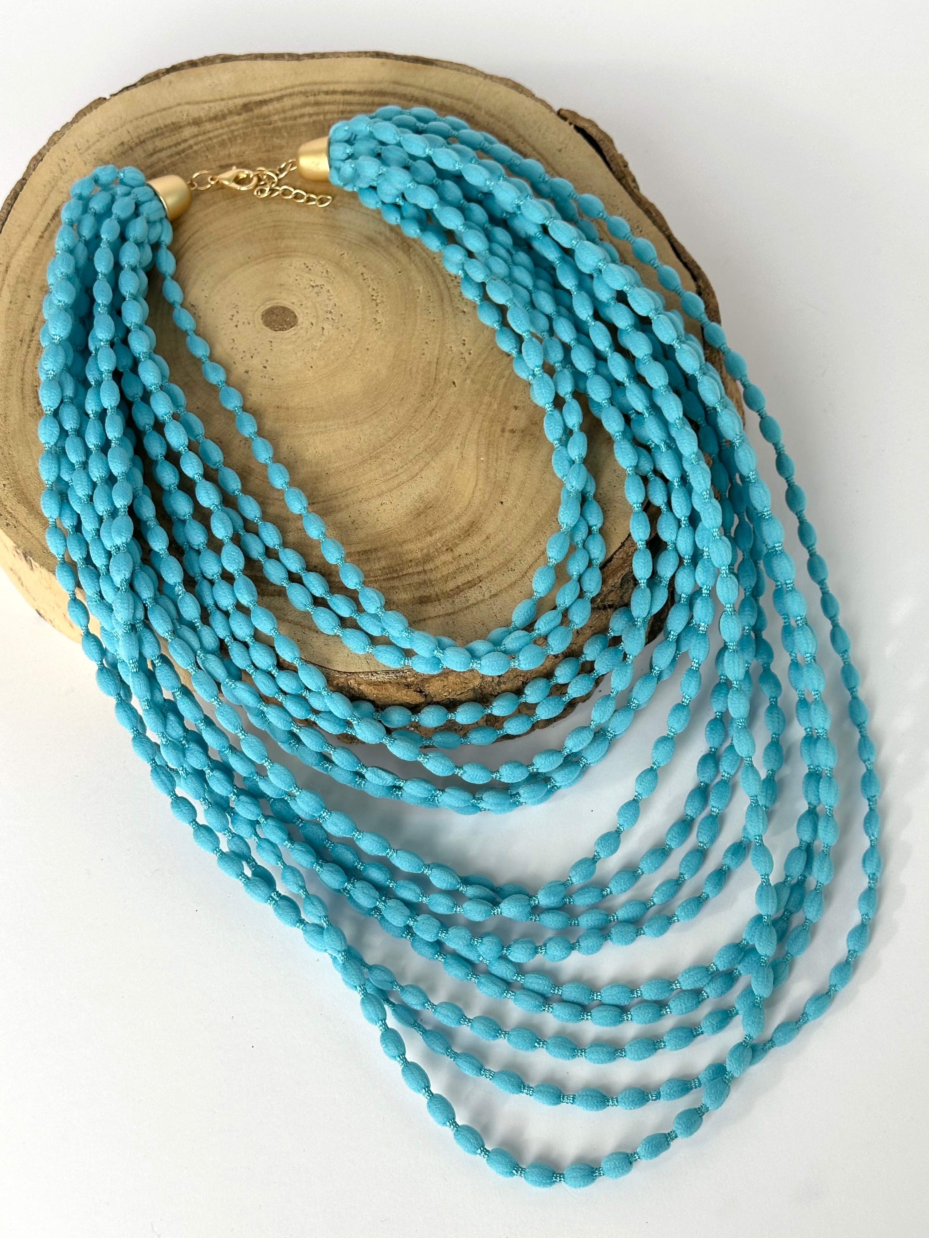 Maxi Collana azul