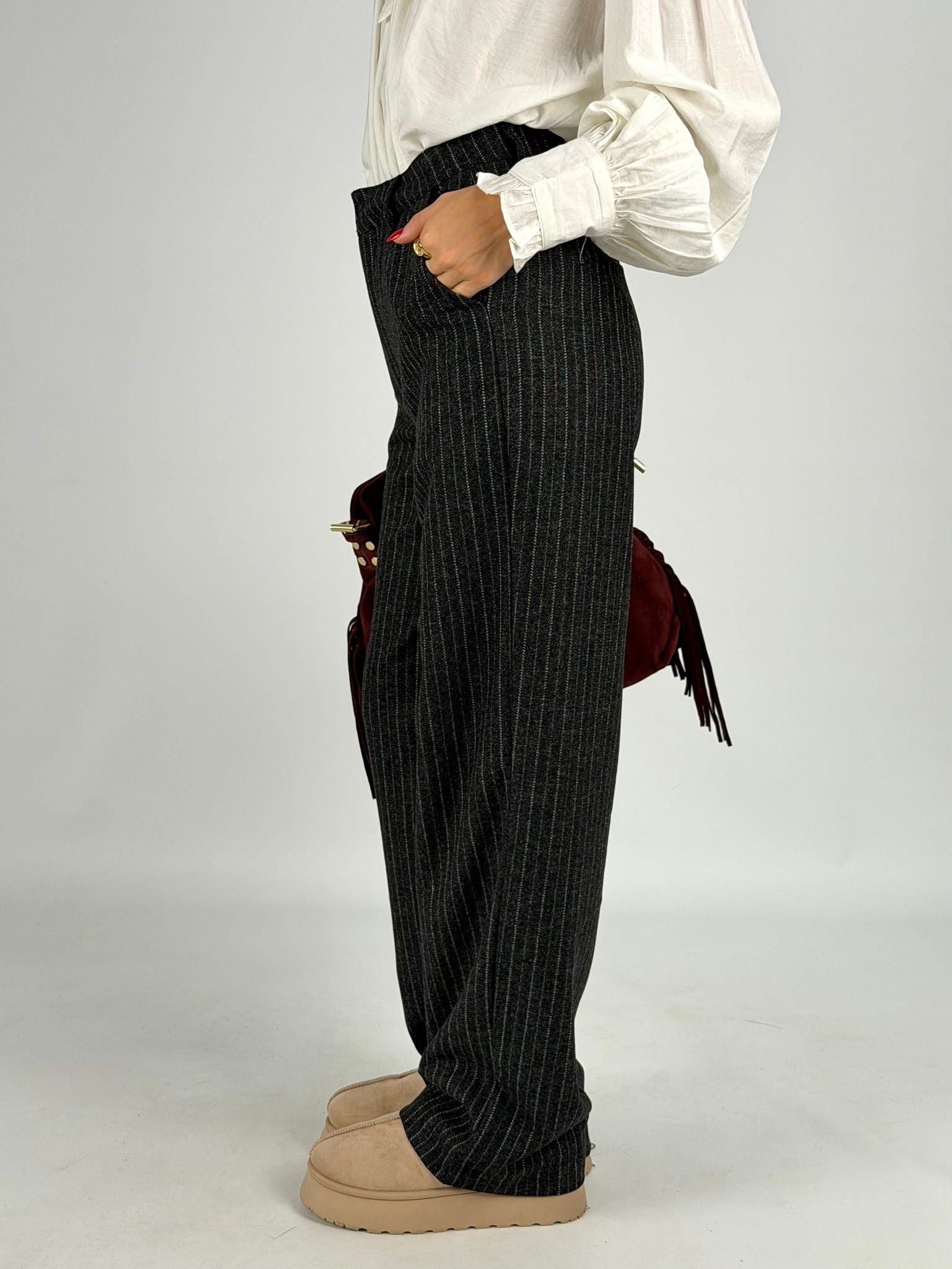 Pantalone Agata nero