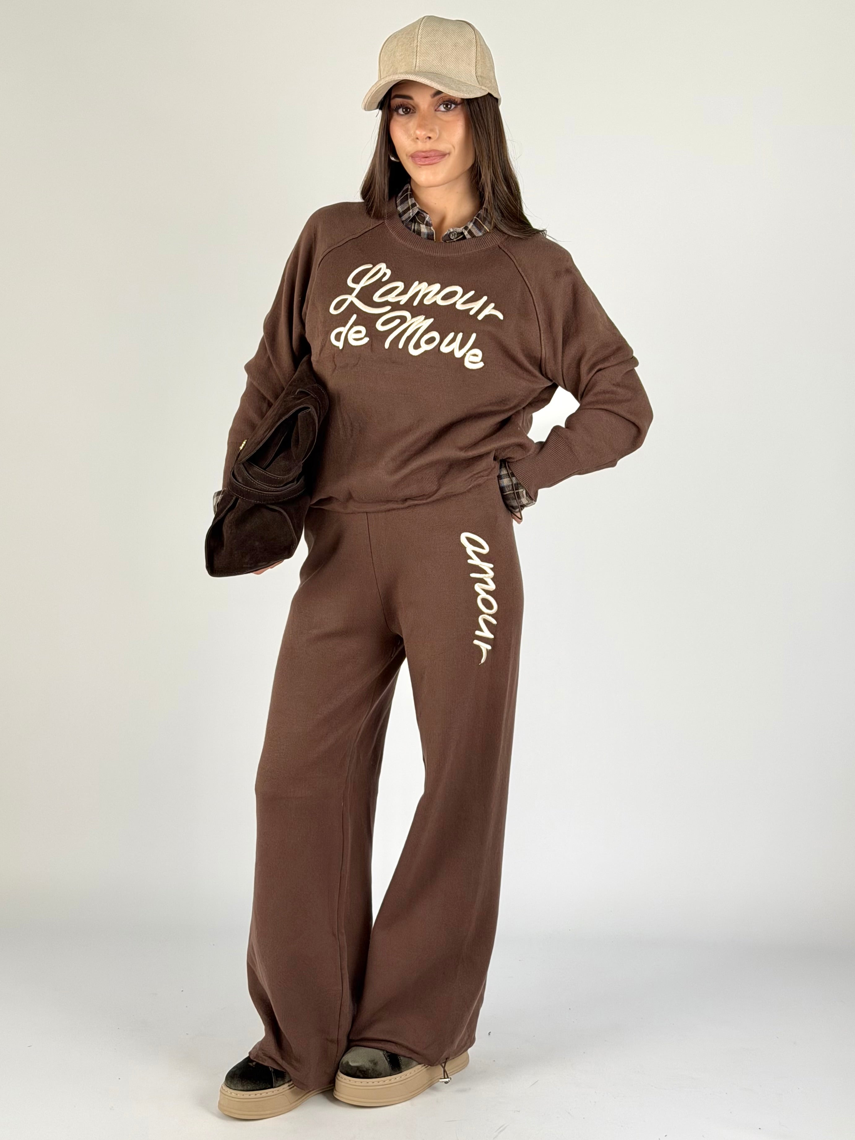 Tuta sportiva L’amour moro