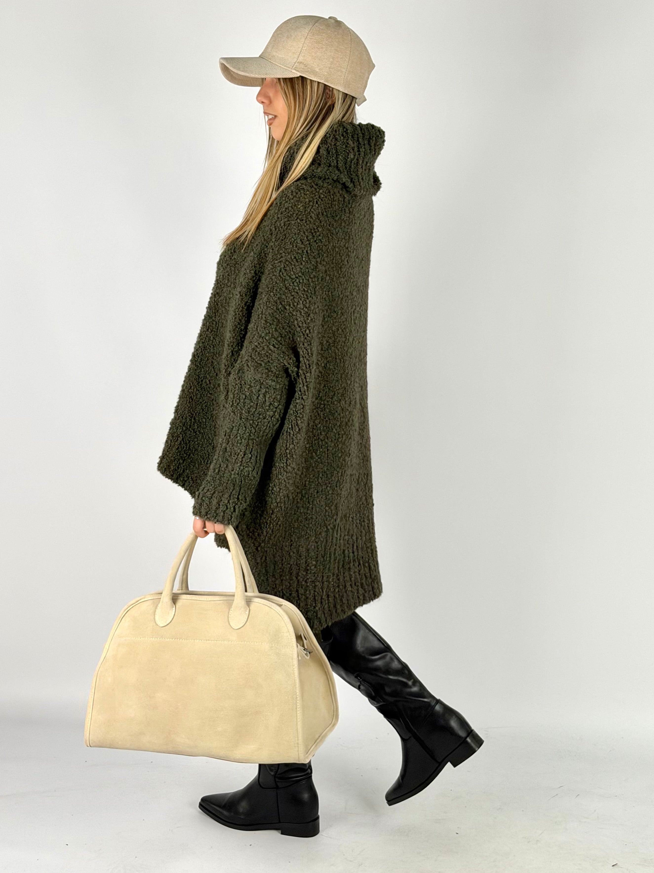 Abito maglia Marzia verde