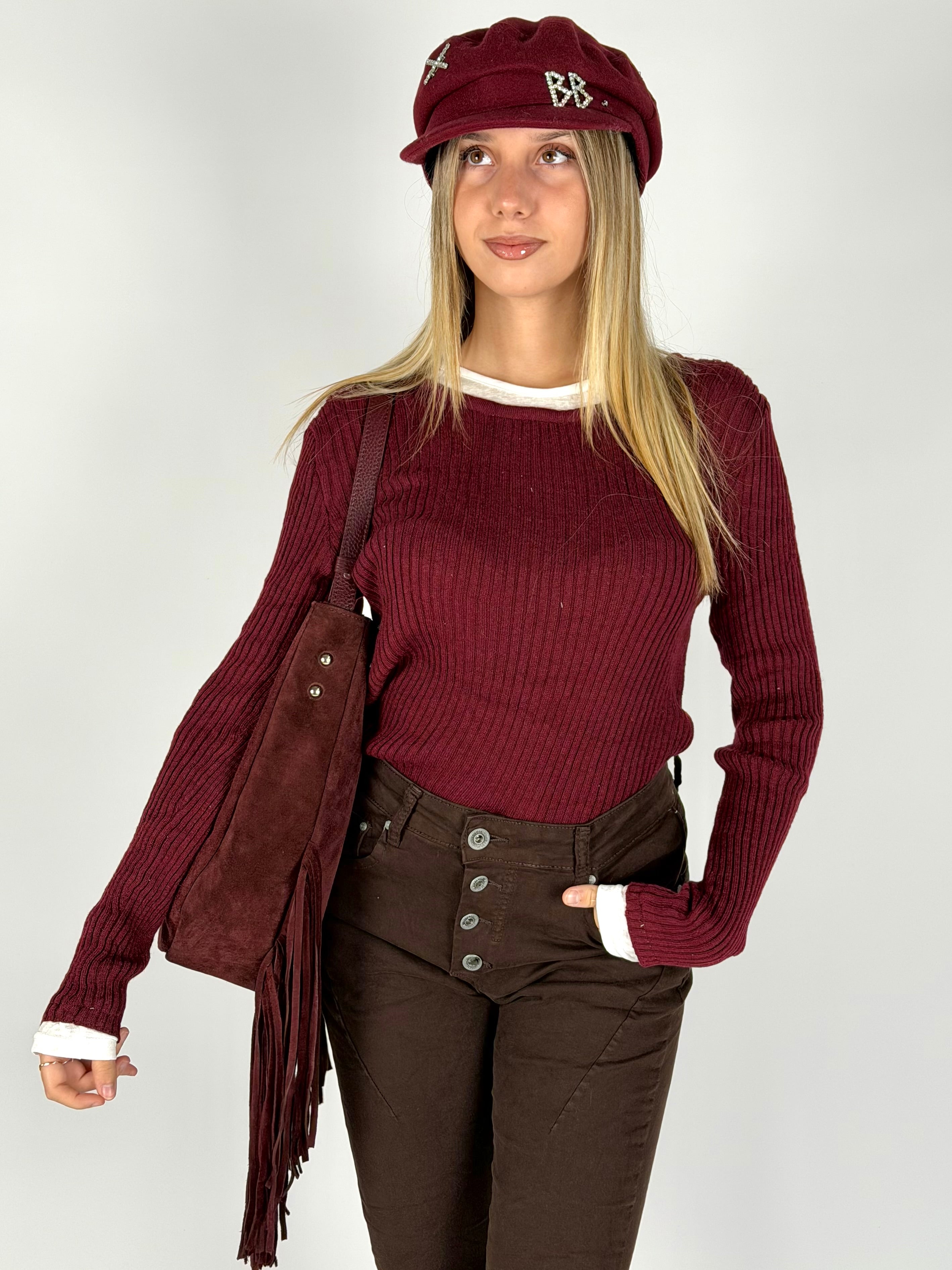 Maglia Rebel bordeaux