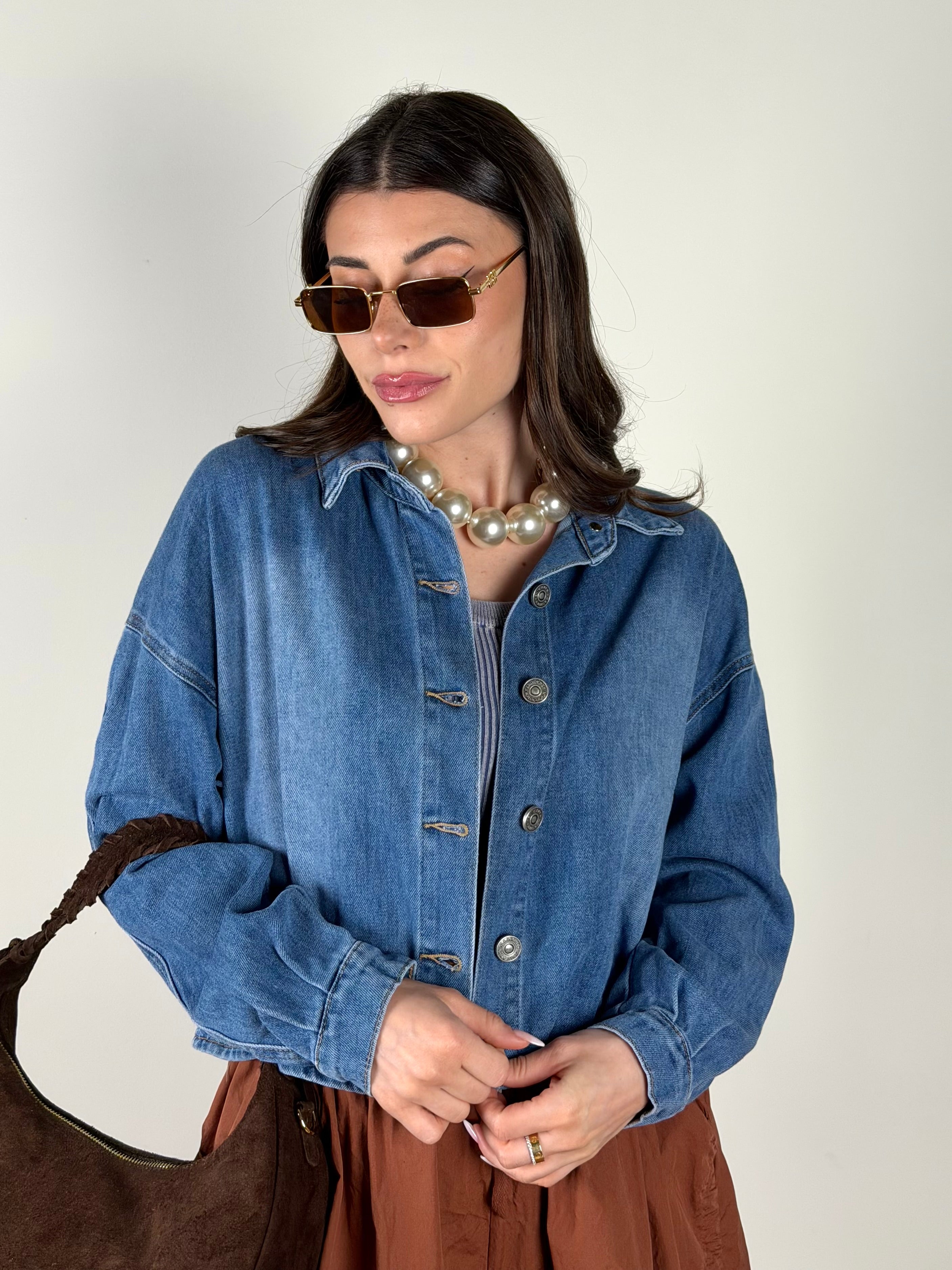 Giubbino jeans Cleo