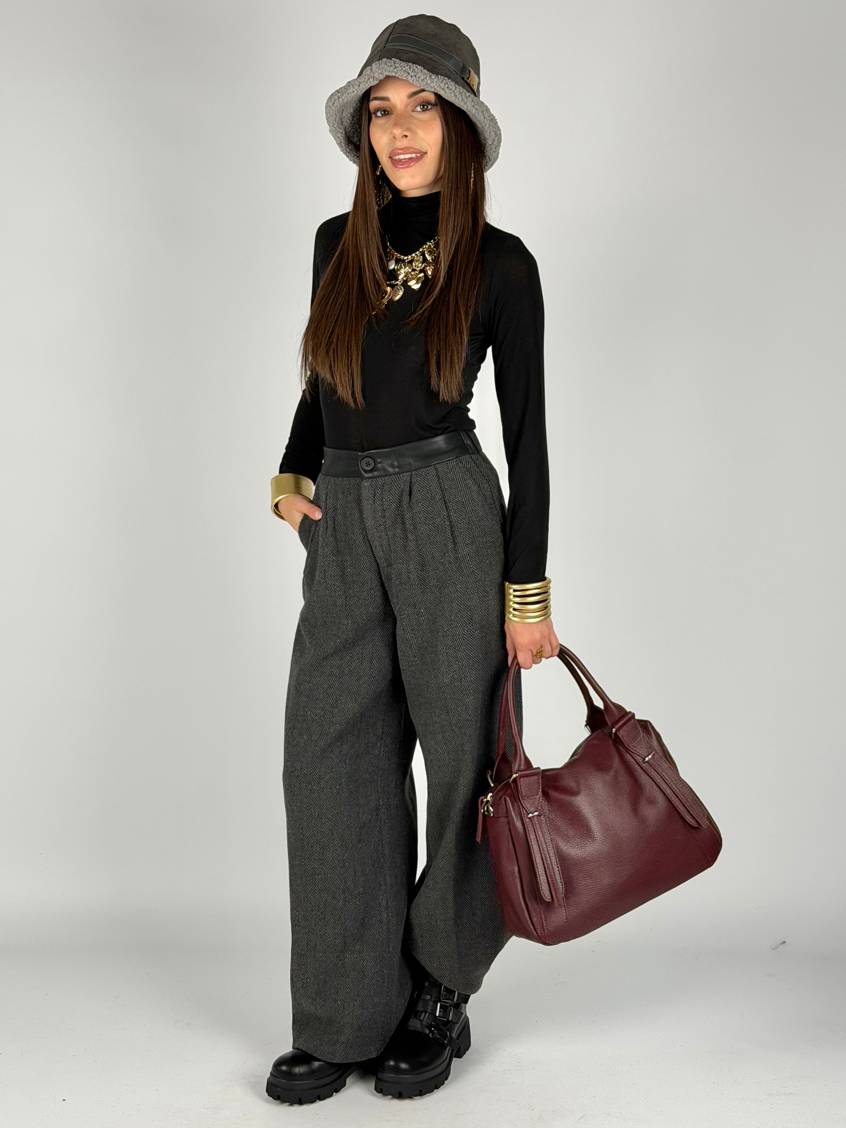 Pantalone Agnese nero