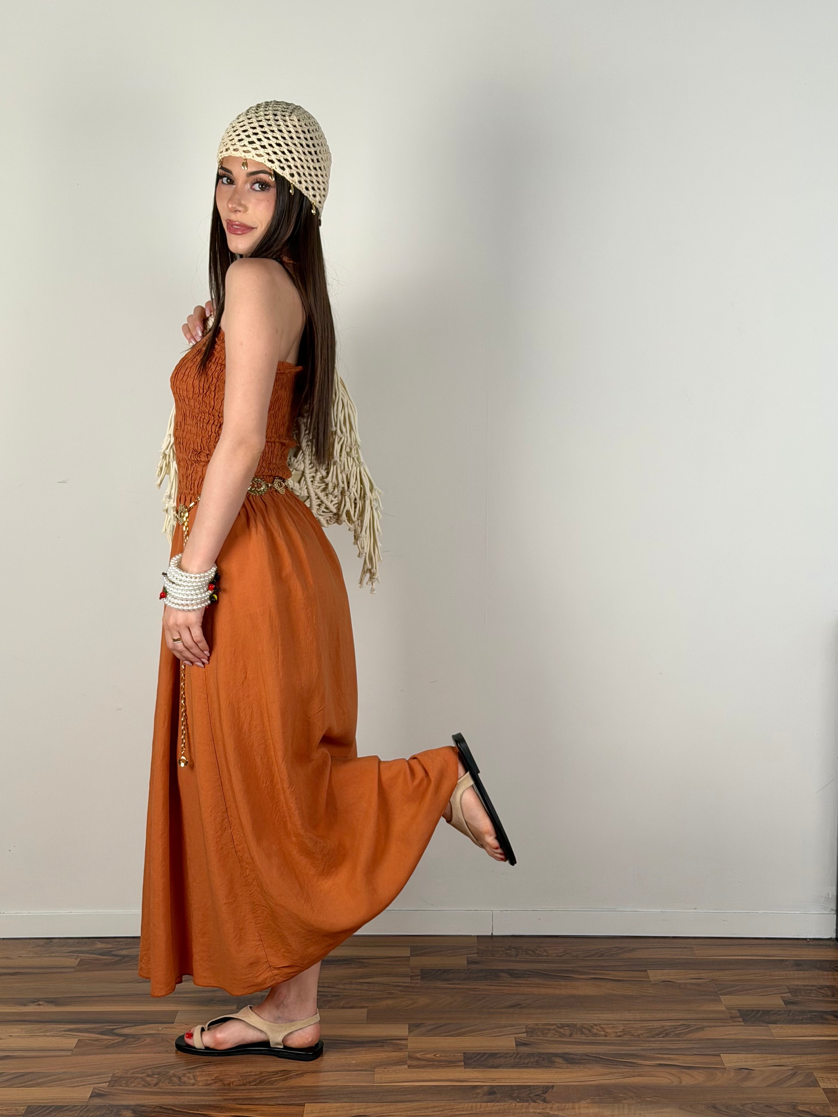 Abito Gipsy coccio