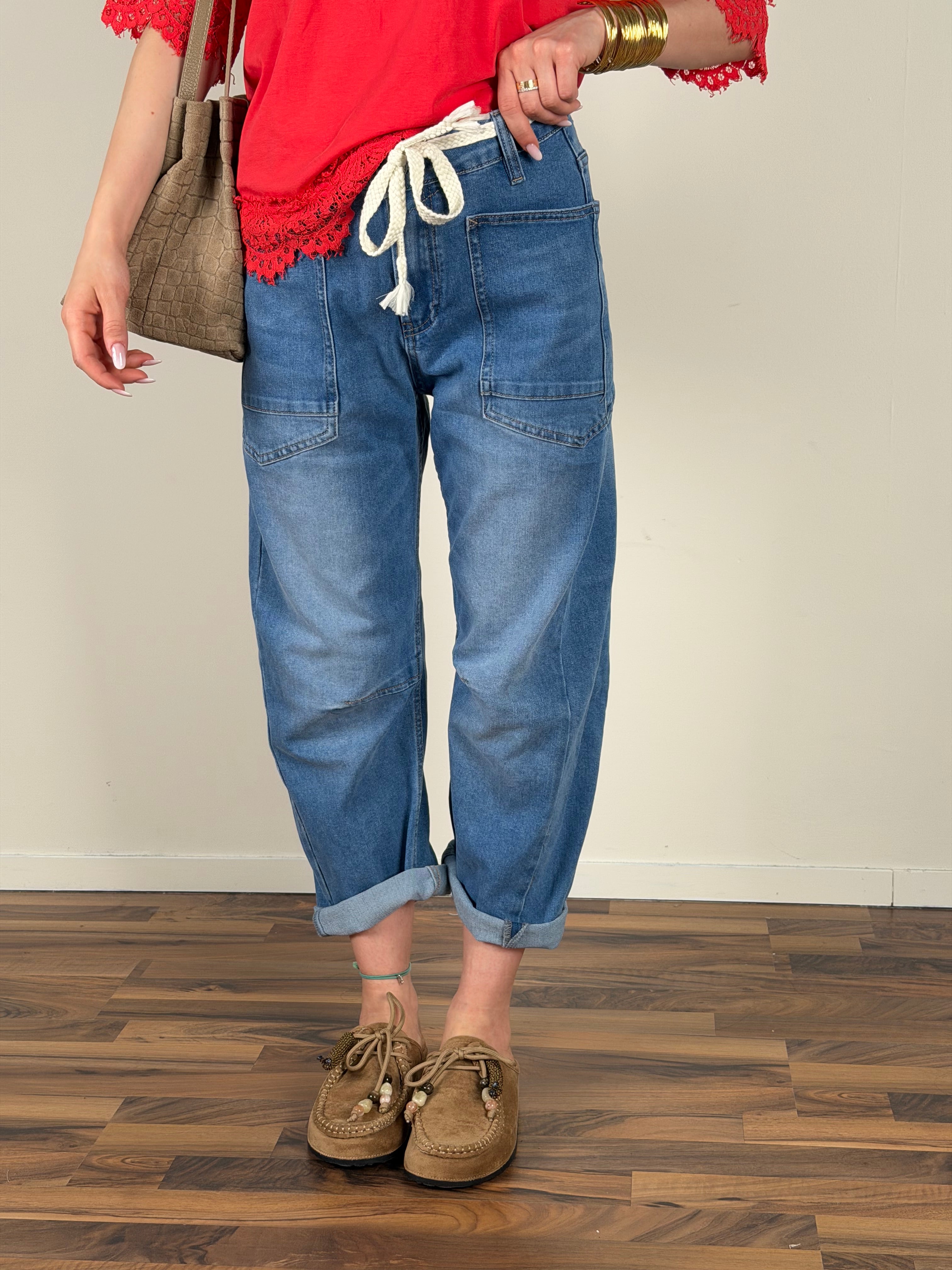 Jeans Lara beige