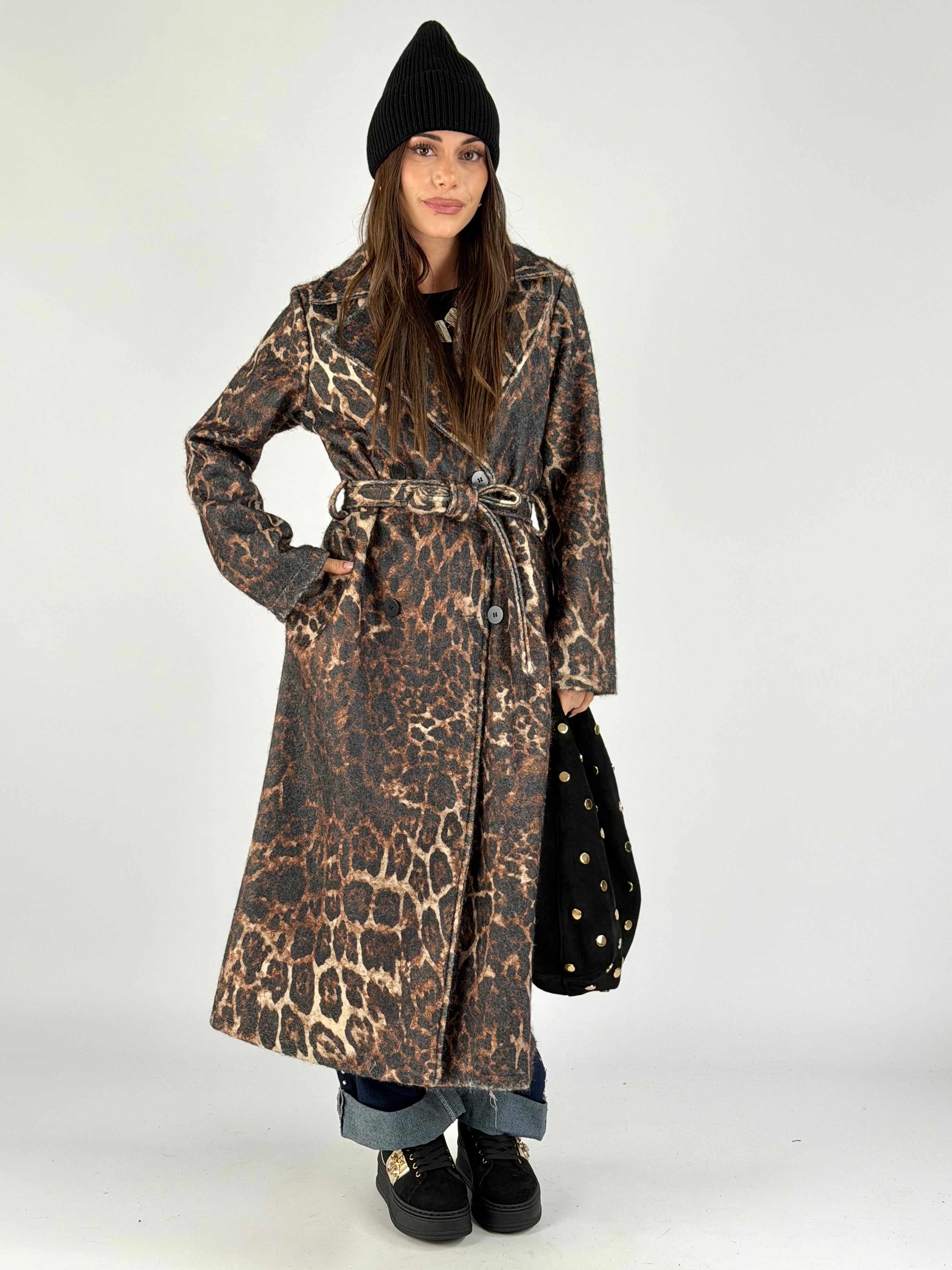 Cappotto Animalier moro