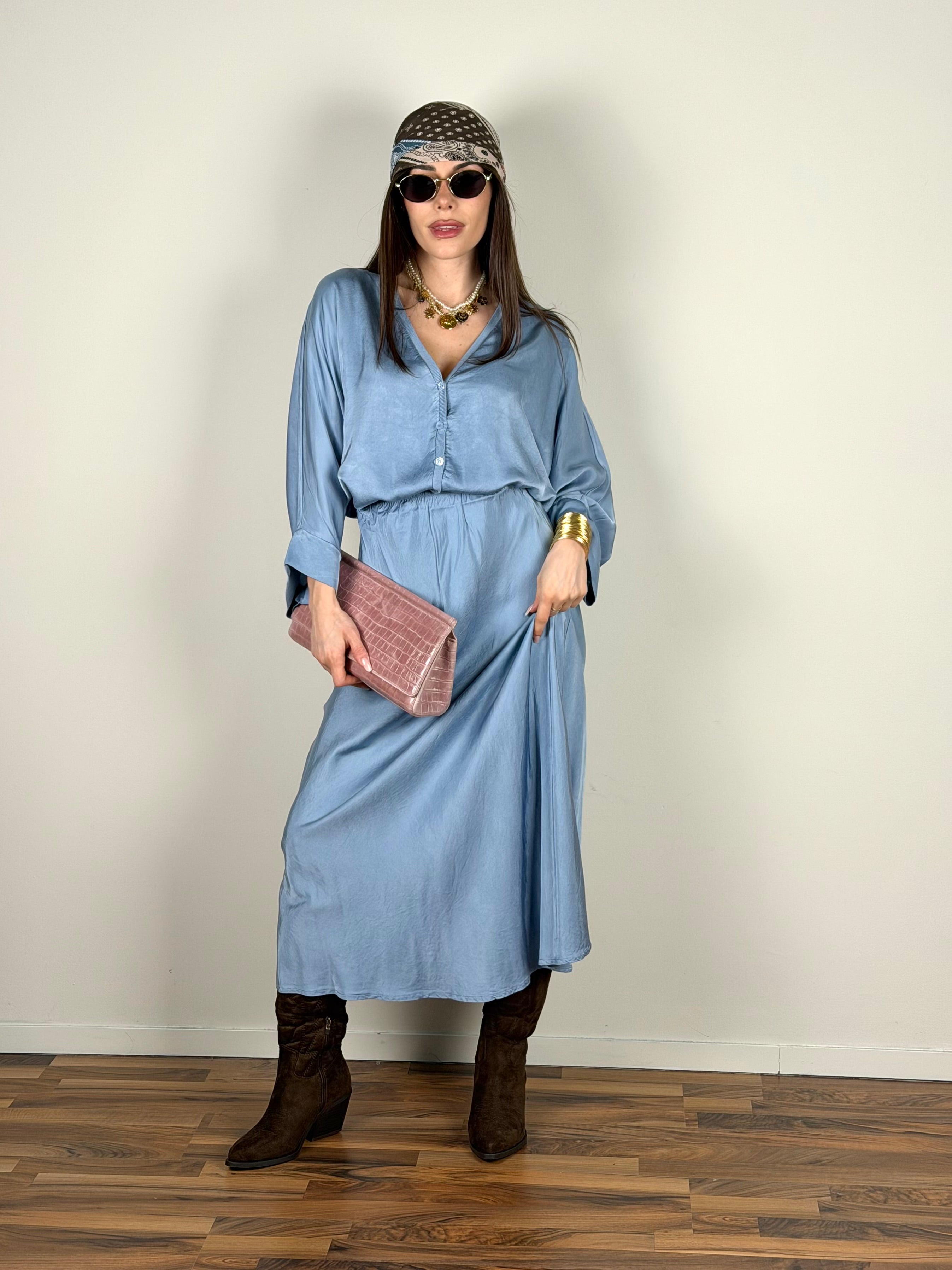Camicia Paloma celeste