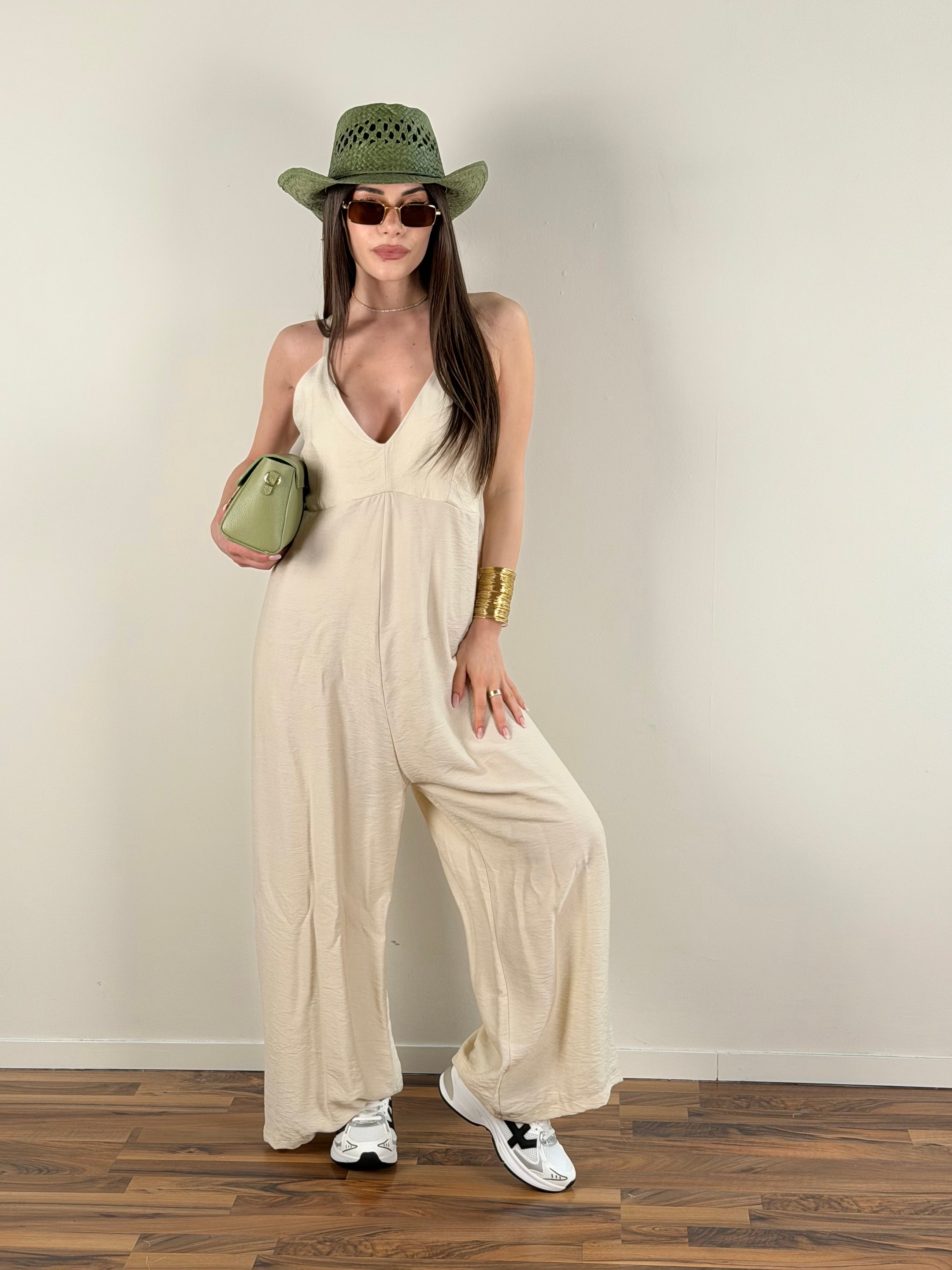 Tuta Cora beige