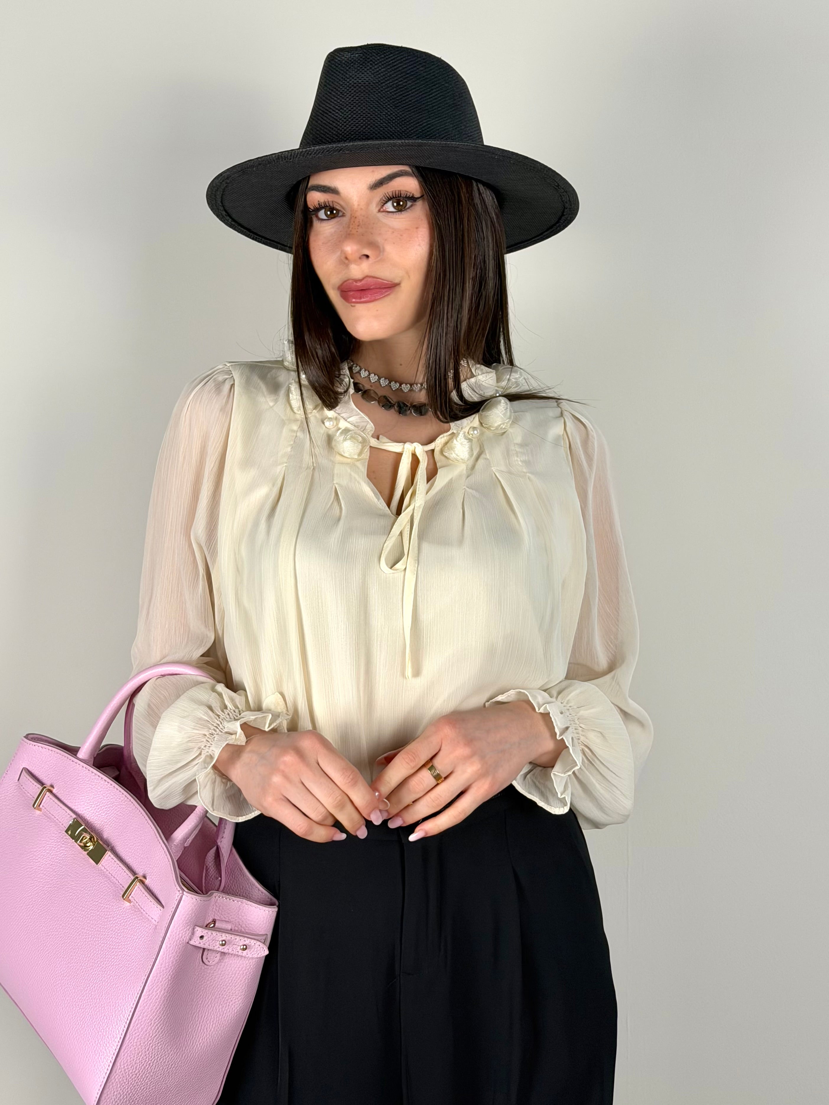 Camicia Cairo beige